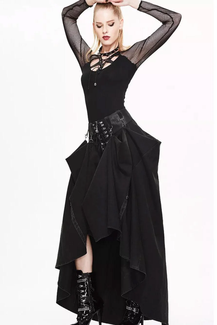 Bustle Harness Maxi Skirt - Image 7