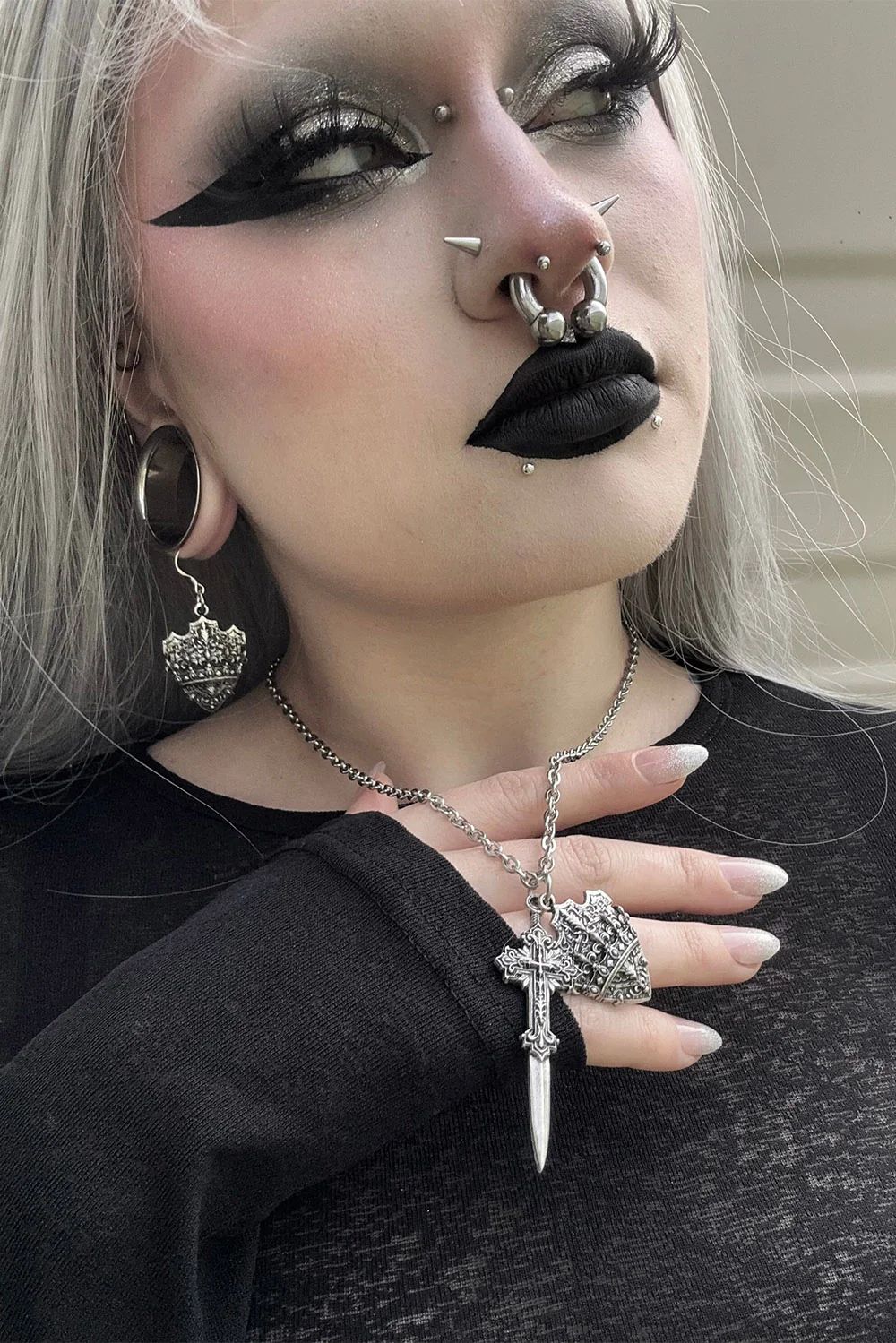 By The Shield Earrings - Image 7