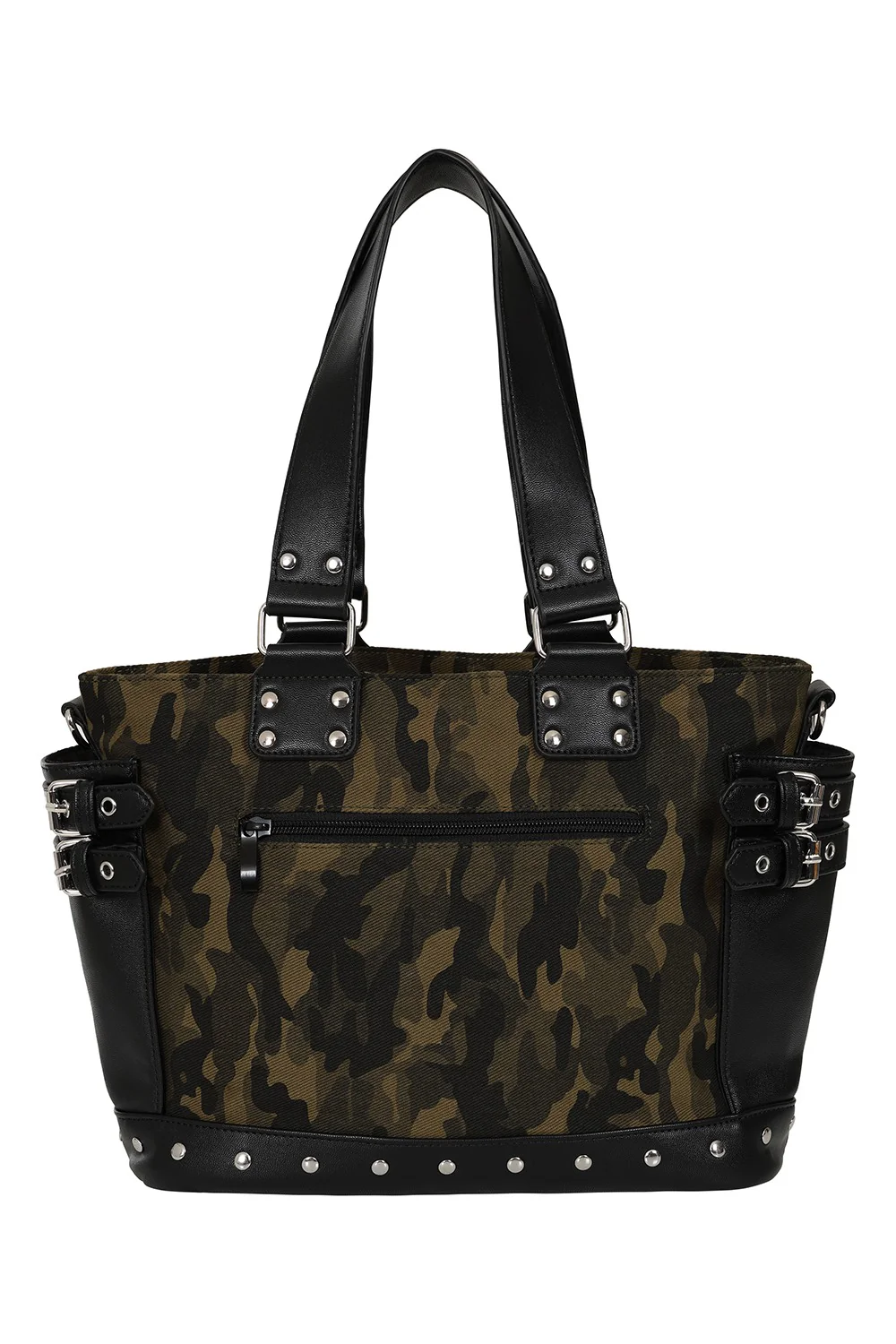 Camo Green Punk Hellbound Handbag - Image 2