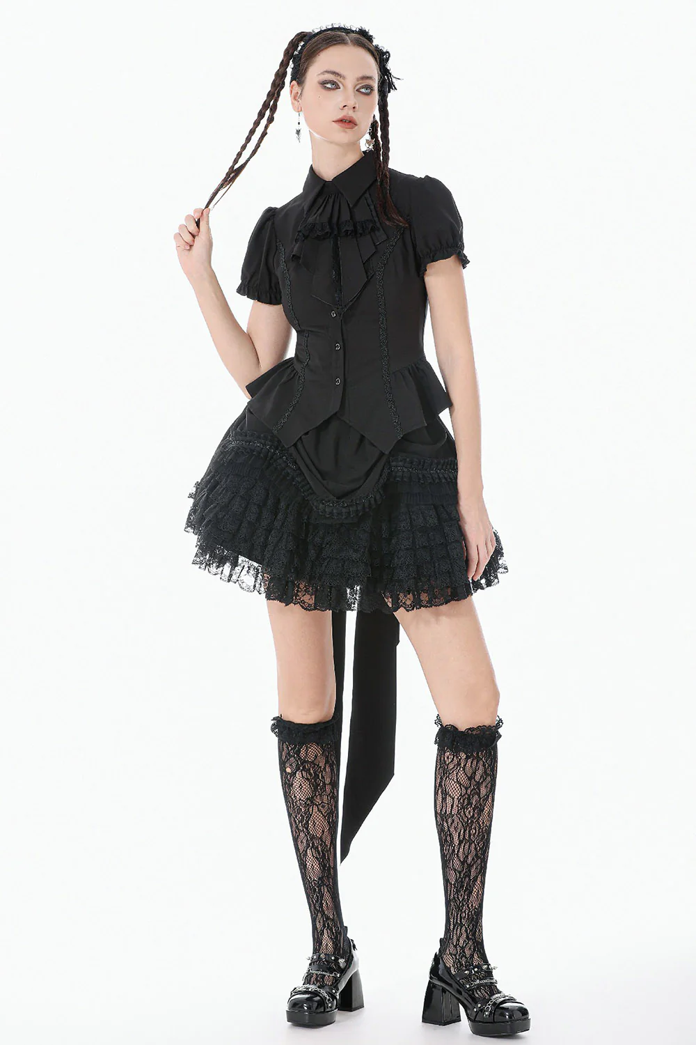 Candlewick Manor Puff Sleeve Shirt - Image 5