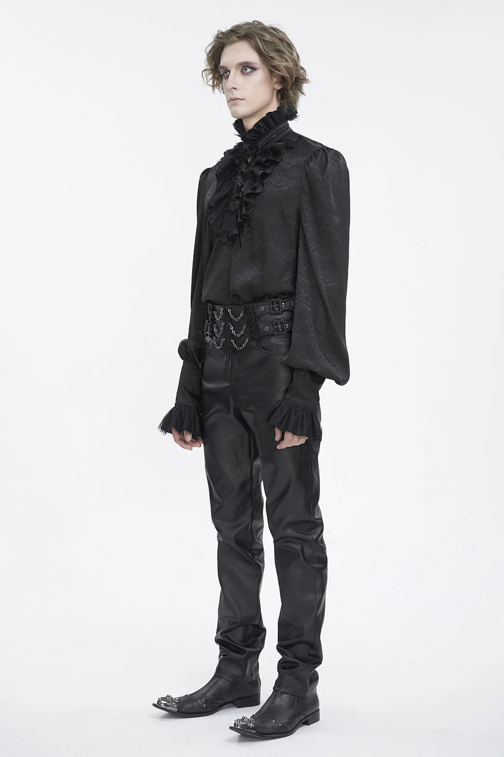 Castle Dracula Lace-Up Shirt - Image 5