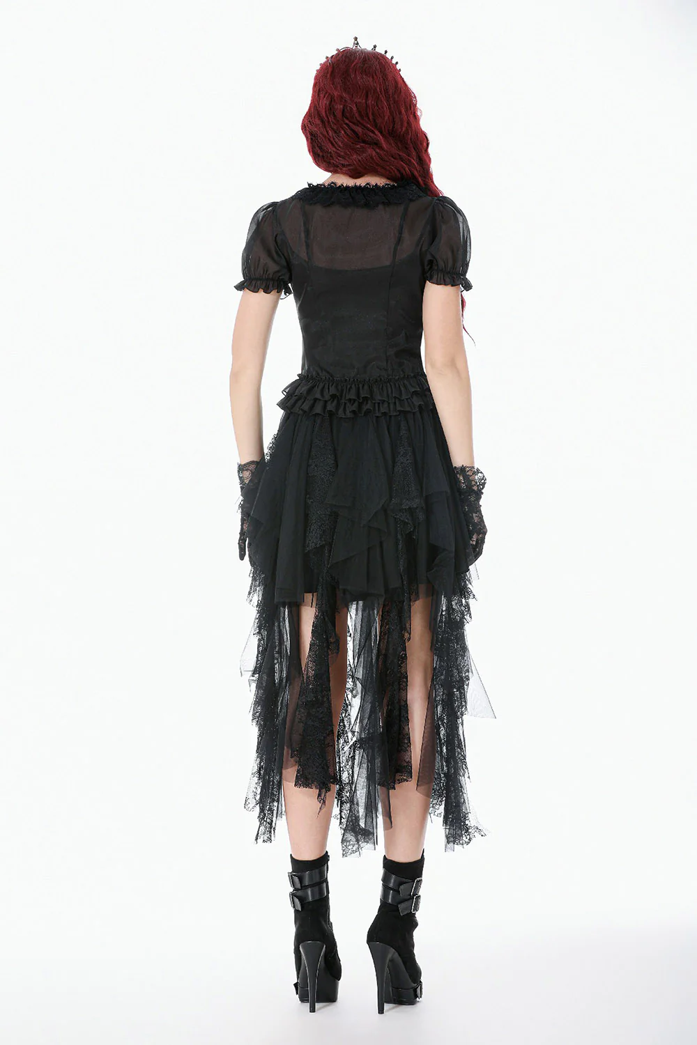Castleruins Ruffle Puff Sleeve Top - Image 8