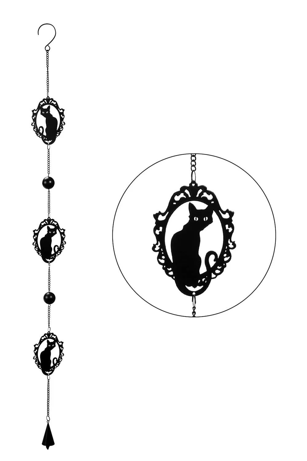 Cat Silhouette Hanging Decoration