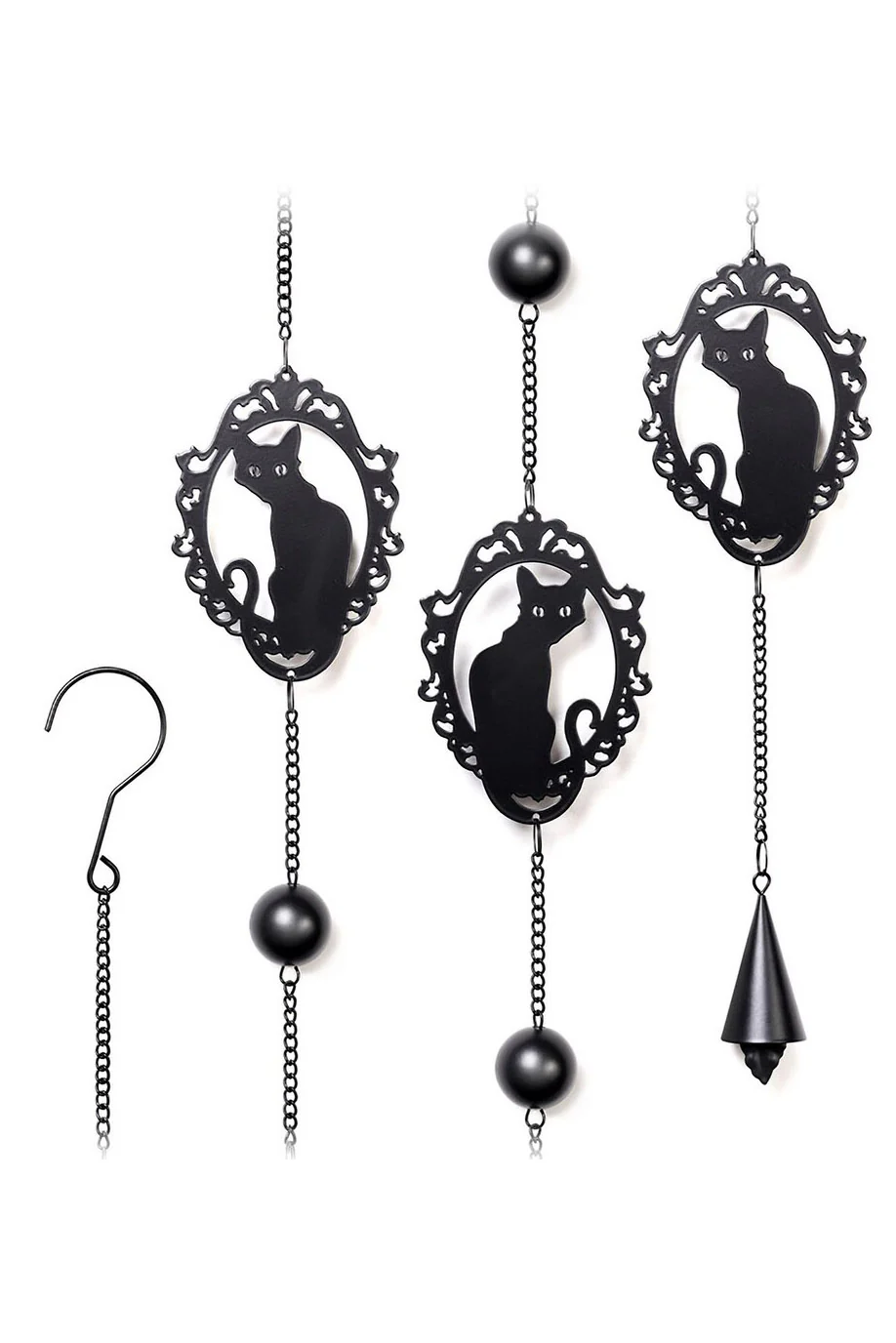 Cat Silhouette Hanging Decoration - Image 3