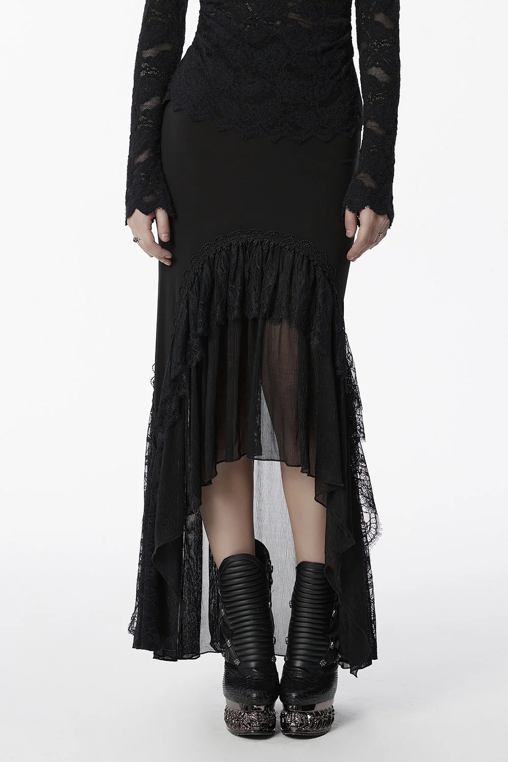 Cathedral Arches Layered Lace Skirt - Image 4