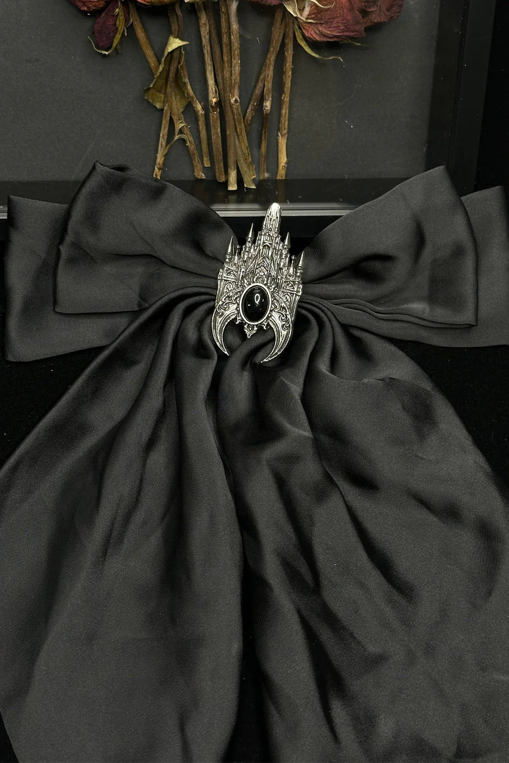 Cathedral Hair Bow and Brooch