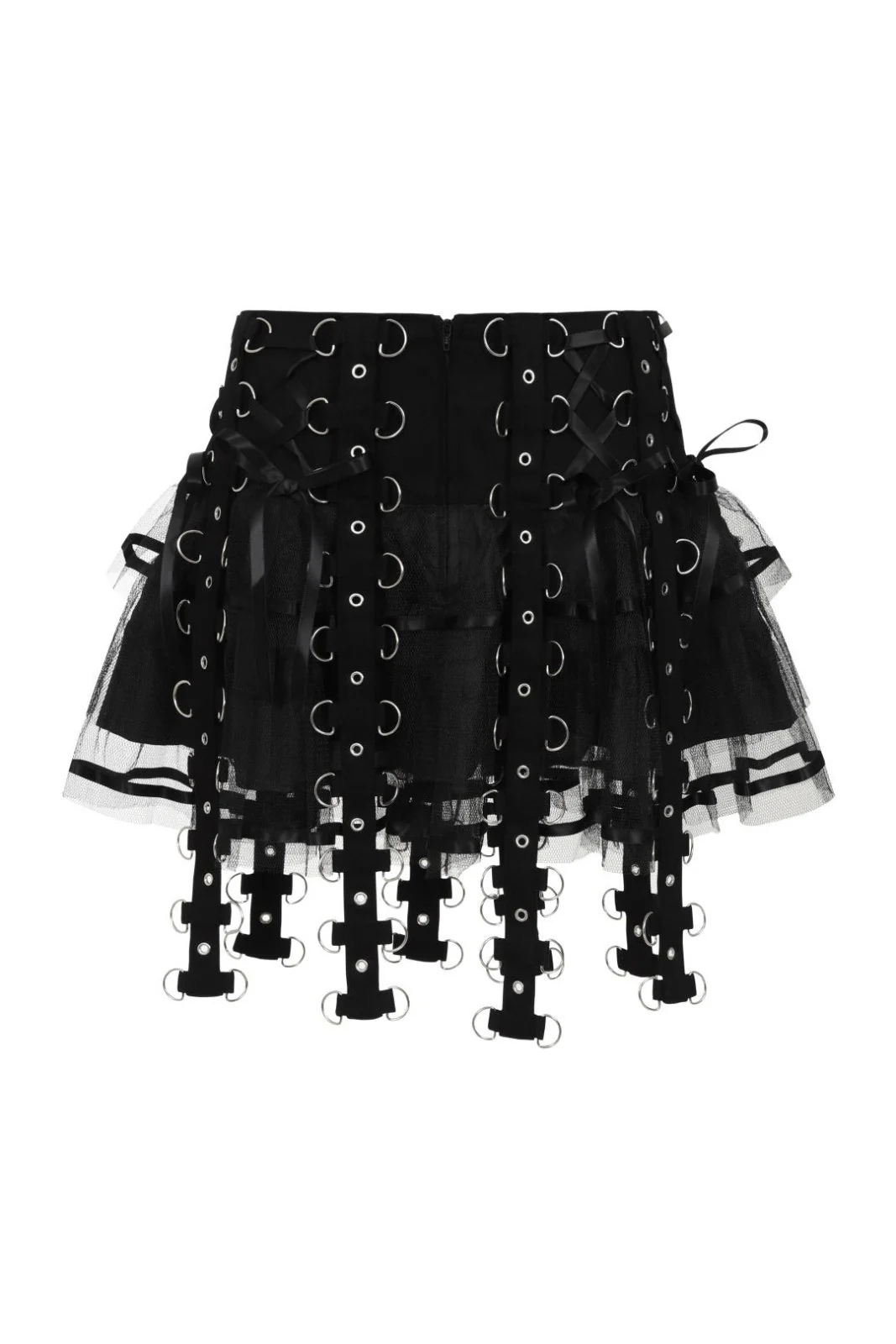 Chai Mini Skirt [BLACK/BLACK] - Image 8