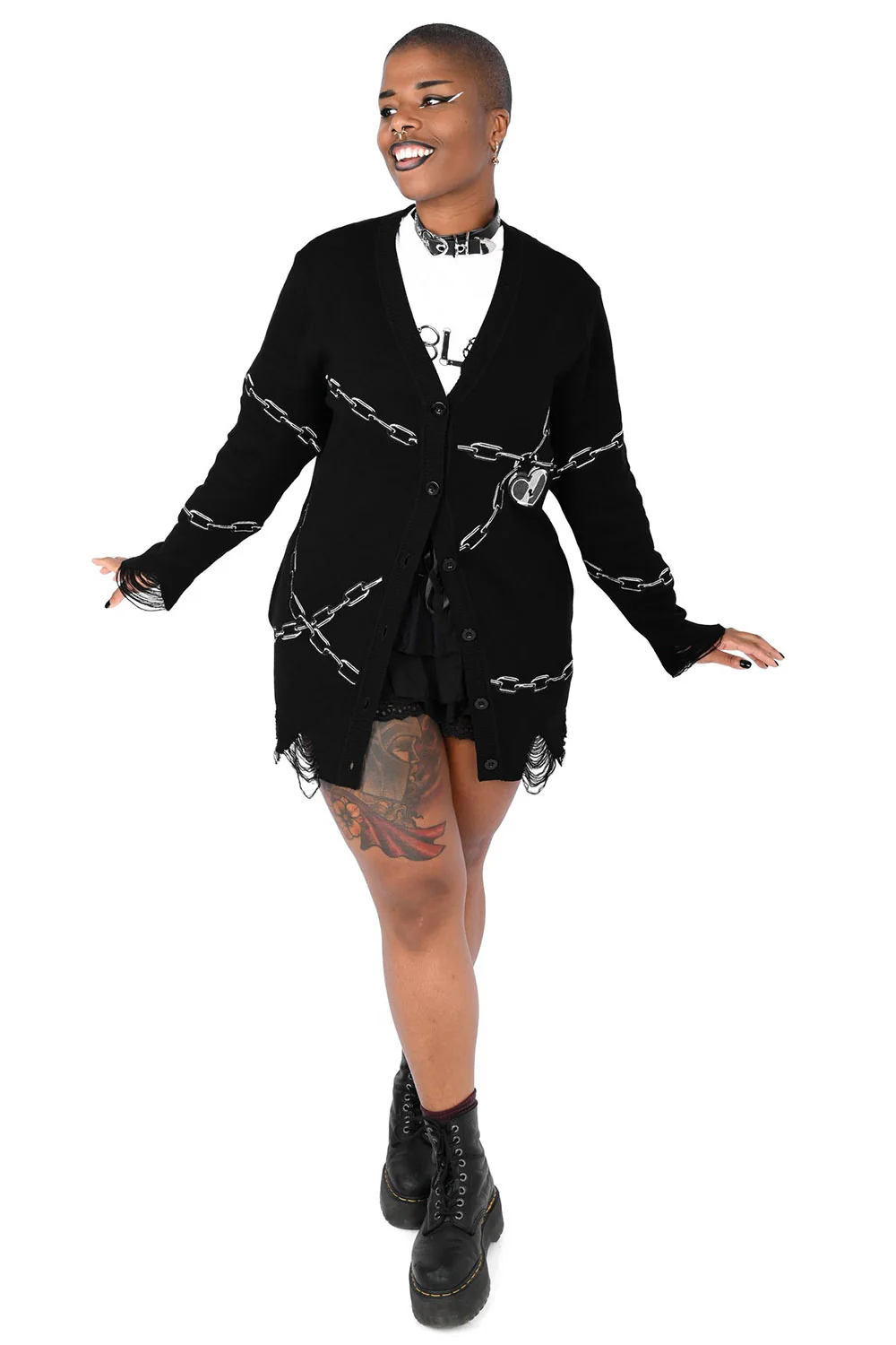 Chained Cardigan - Image 12