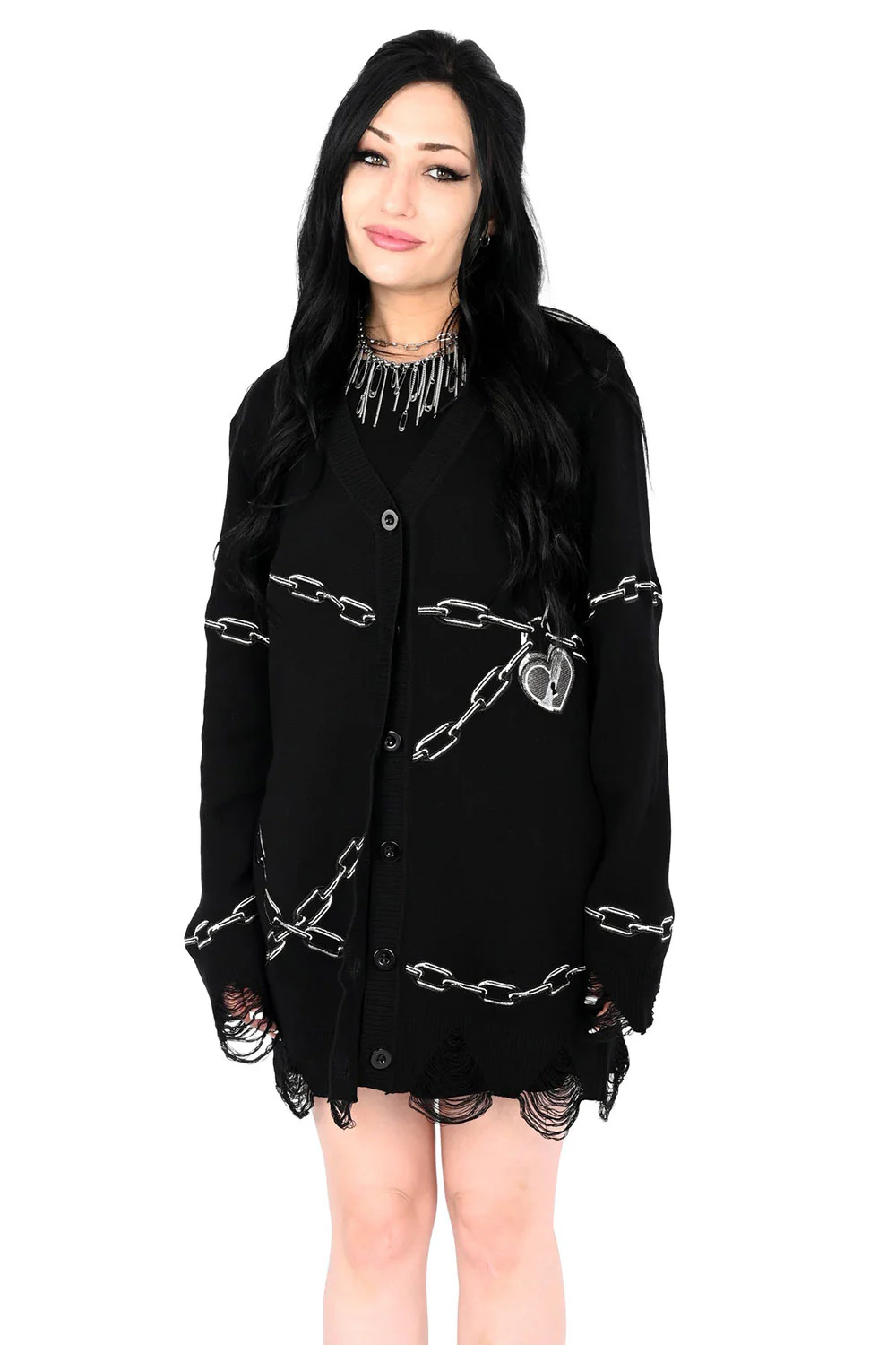 Chained Cardigan - Image 4