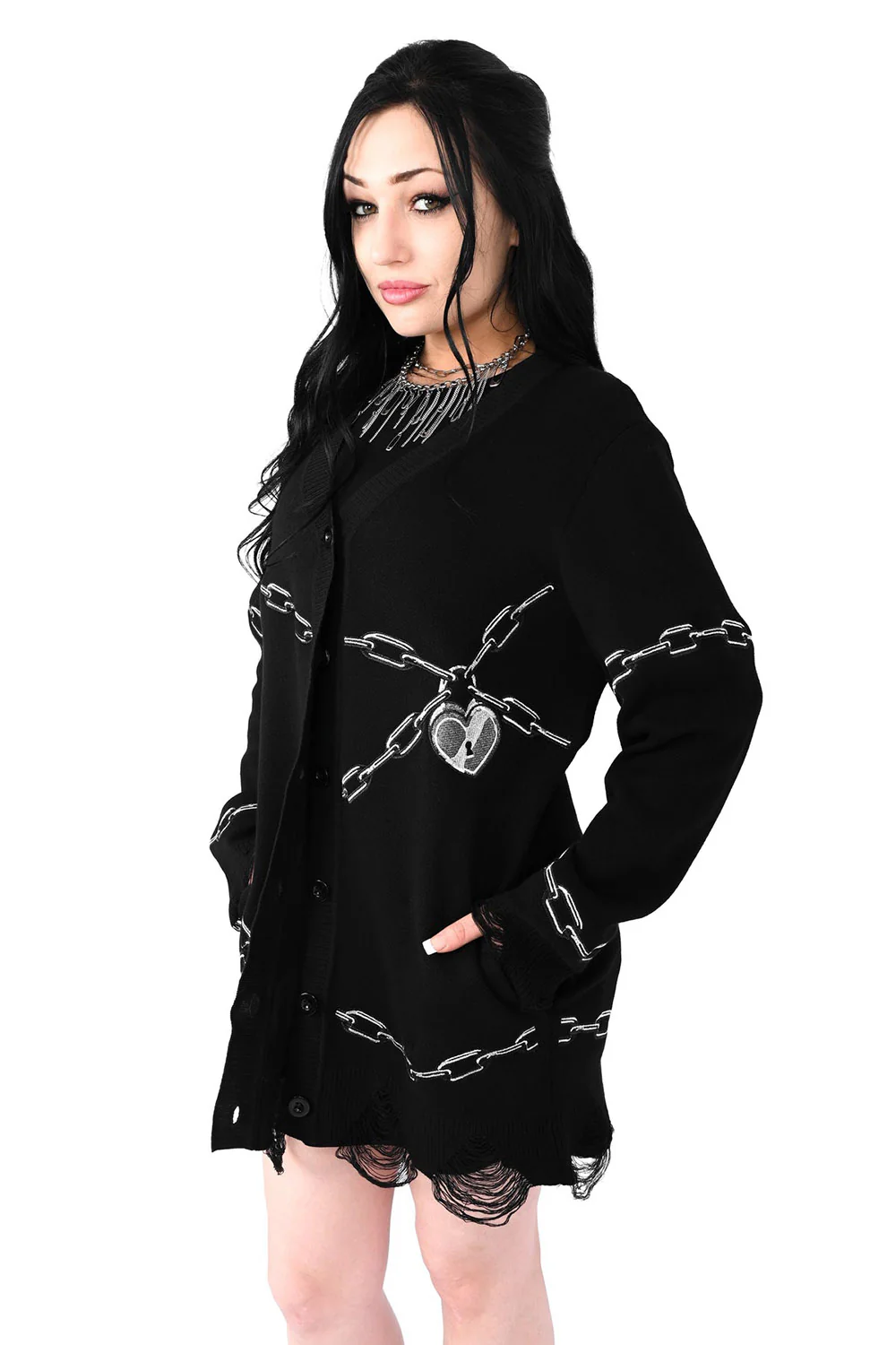 Chained Cardigan - Image 6