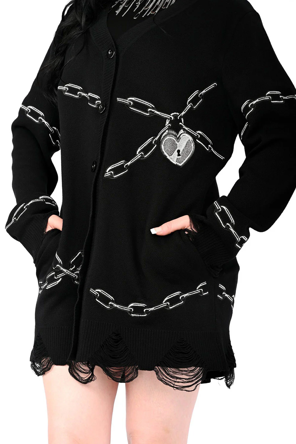 Chained Cardigan - Image 7