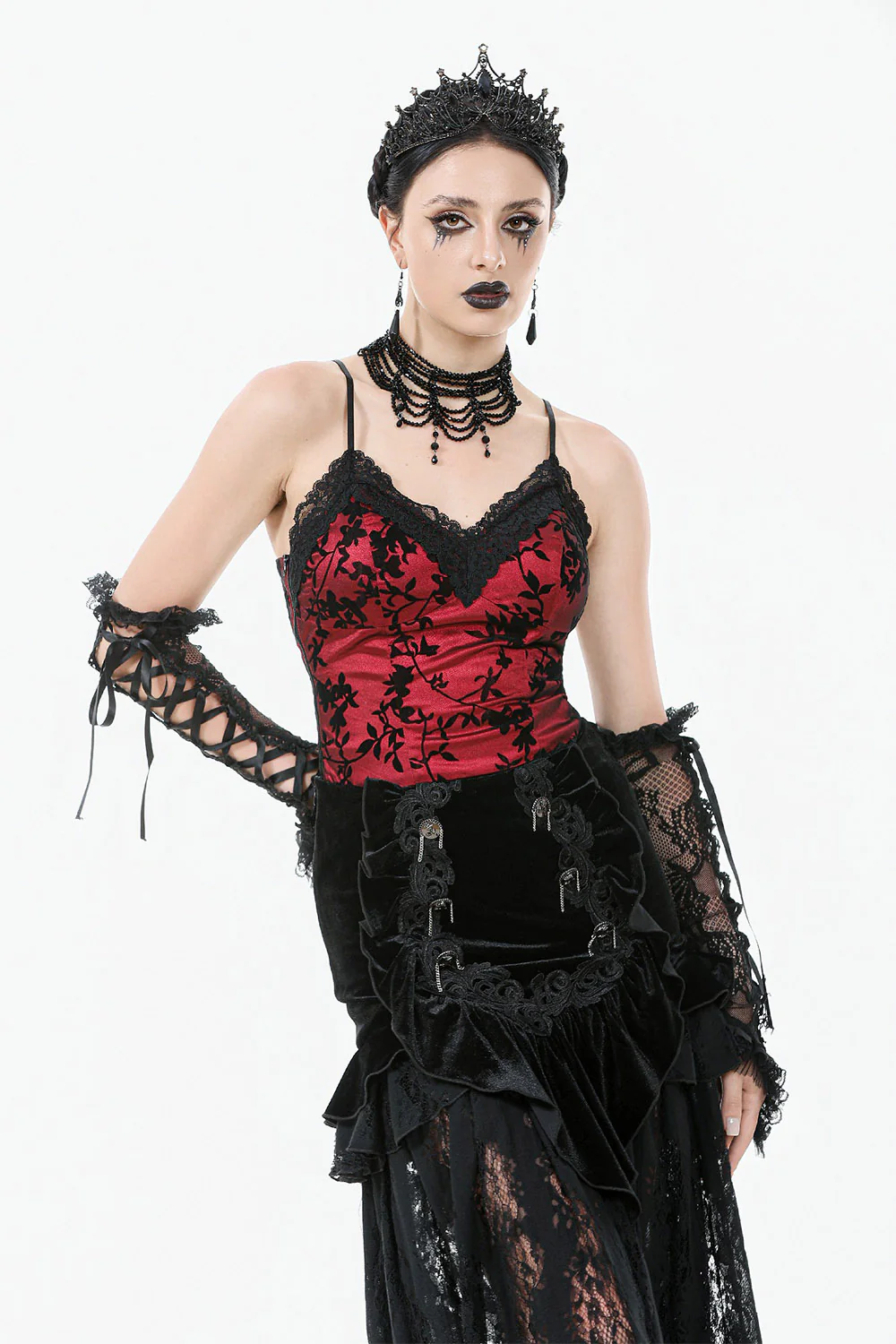 Château Noire Lace Maxi Skirt - Image 6