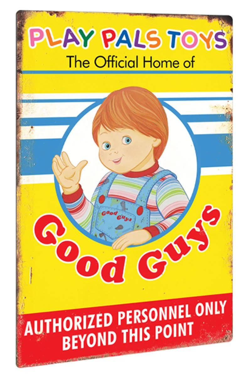 Child's Play 2 - Good Guys Metal Sign