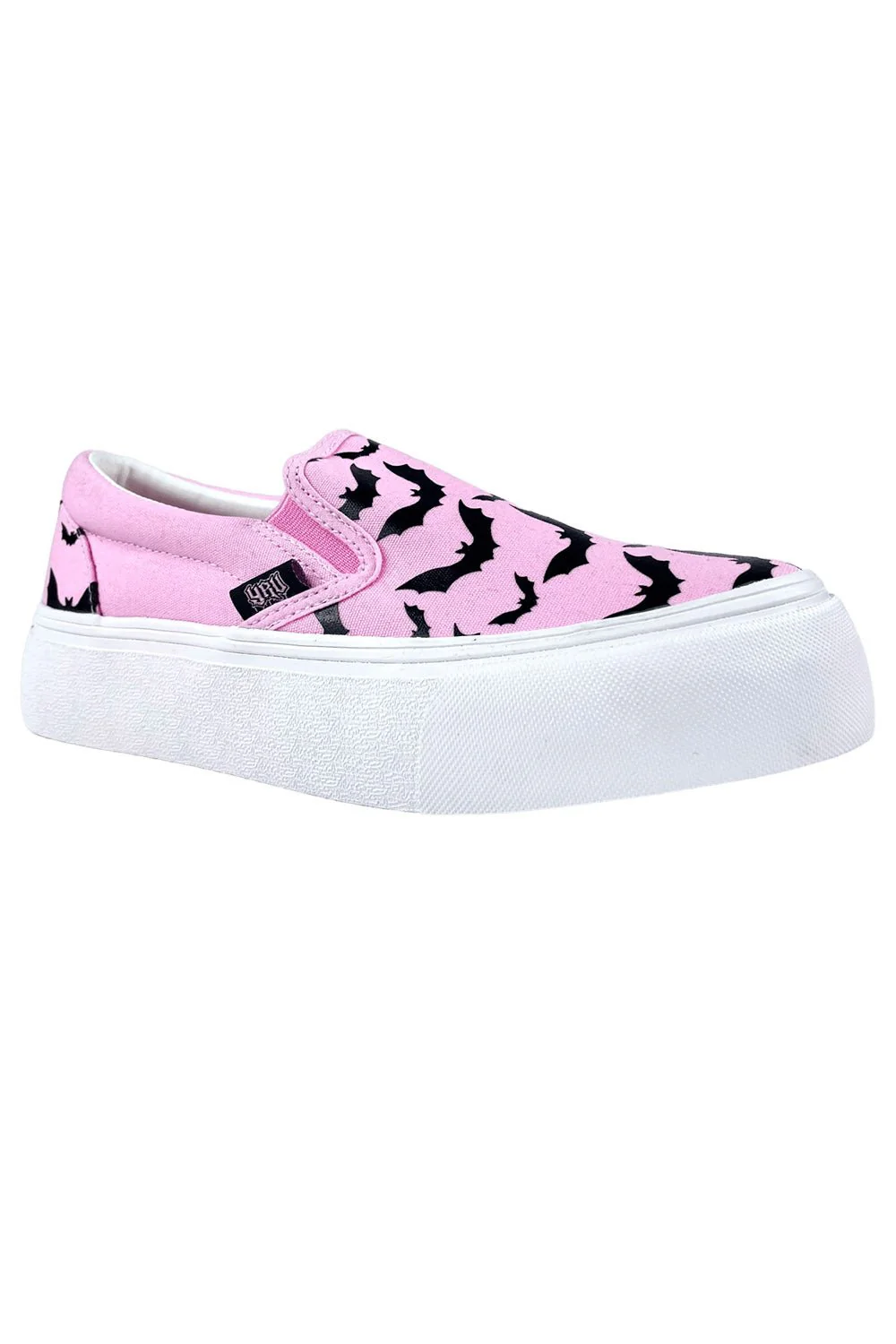 Chill Bat Platform Sneakers [PINK/BLACK] - Image 4