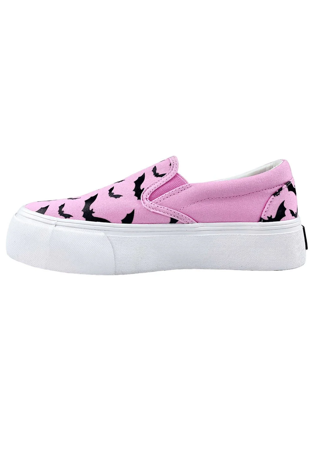 Chill Bat Platform Sneakers [PINK/BLACK] - Image 7