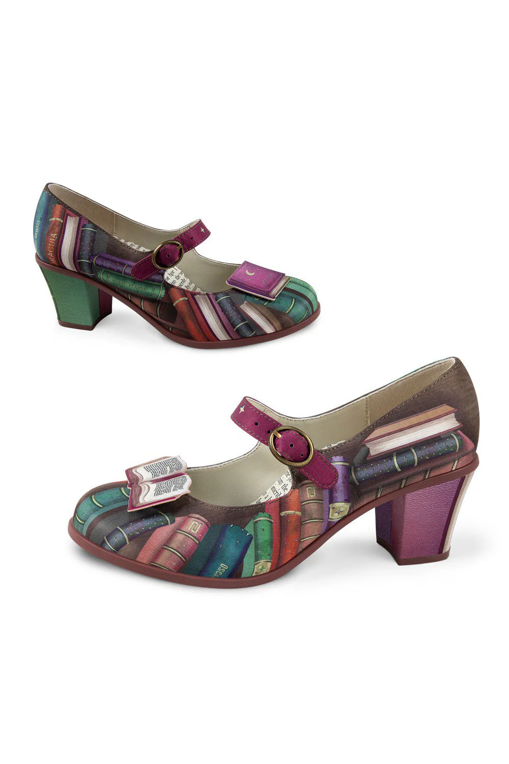 Chocolaticas® Mid Heels Tales & Soles Women's Mary Jane Pump - Image 3