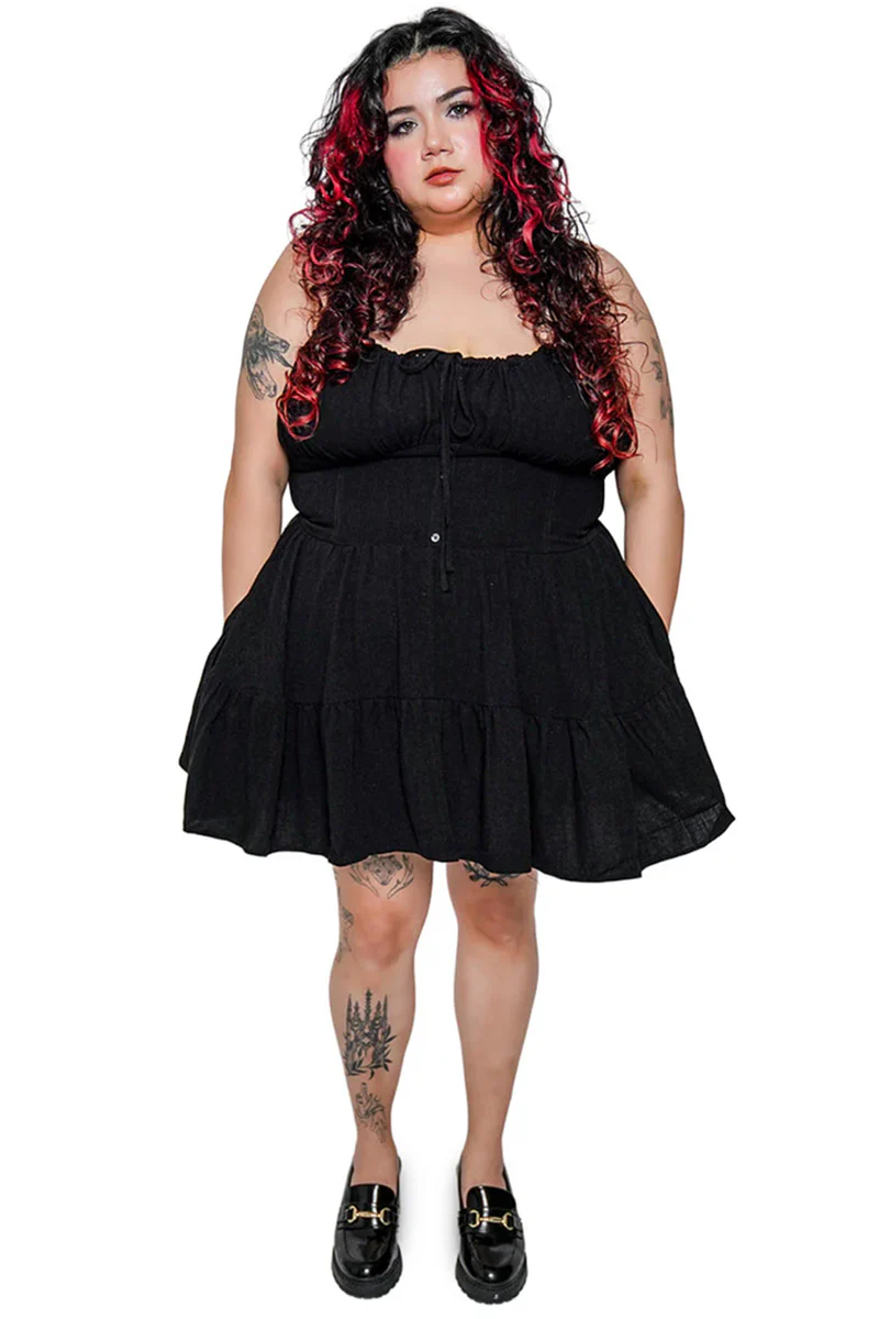 Clara Milkmaid Mini Dress - Image 10