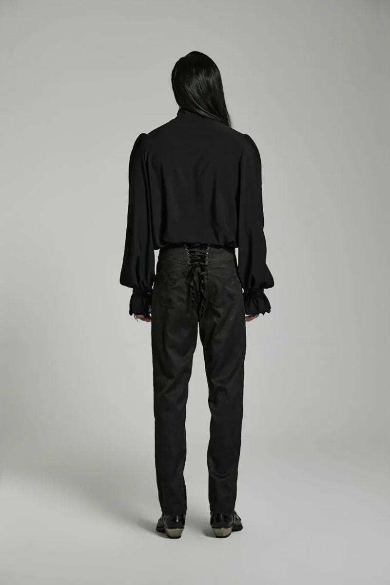 Coffinry Tattered Button-Up Shirt - Image 3