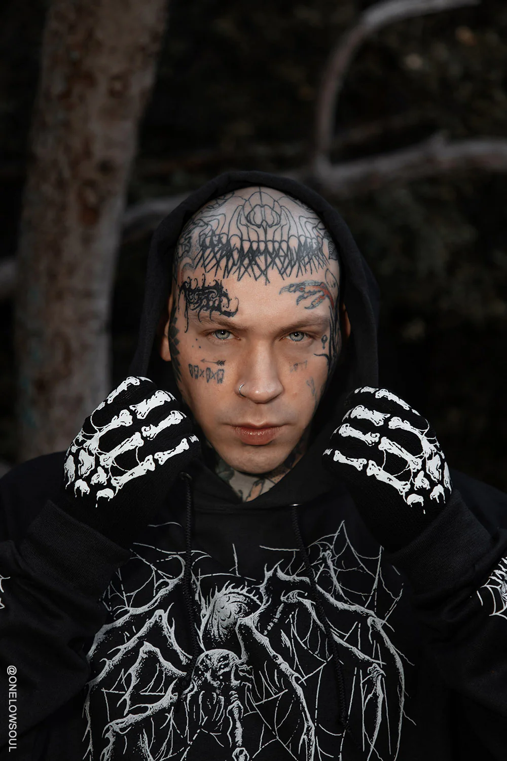Dead Inside Skeleton Gloves [Full Finger] - Image 16