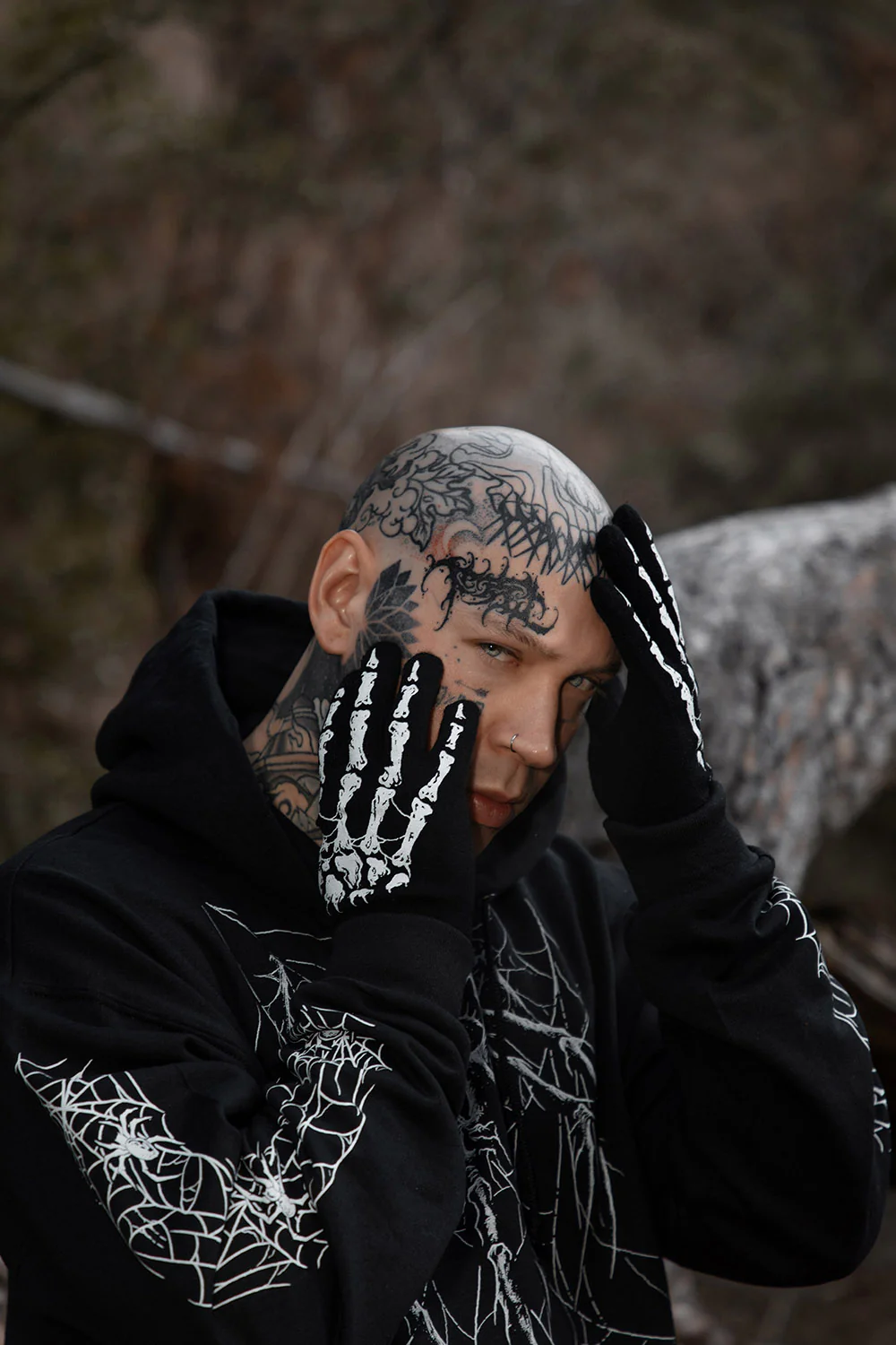 Dead Inside Skeleton Gloves [Full Finger] - Image 6