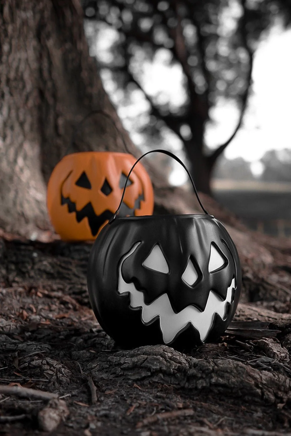 Haunted Hallows Pumpkin Pail [BLACK] - Image 5