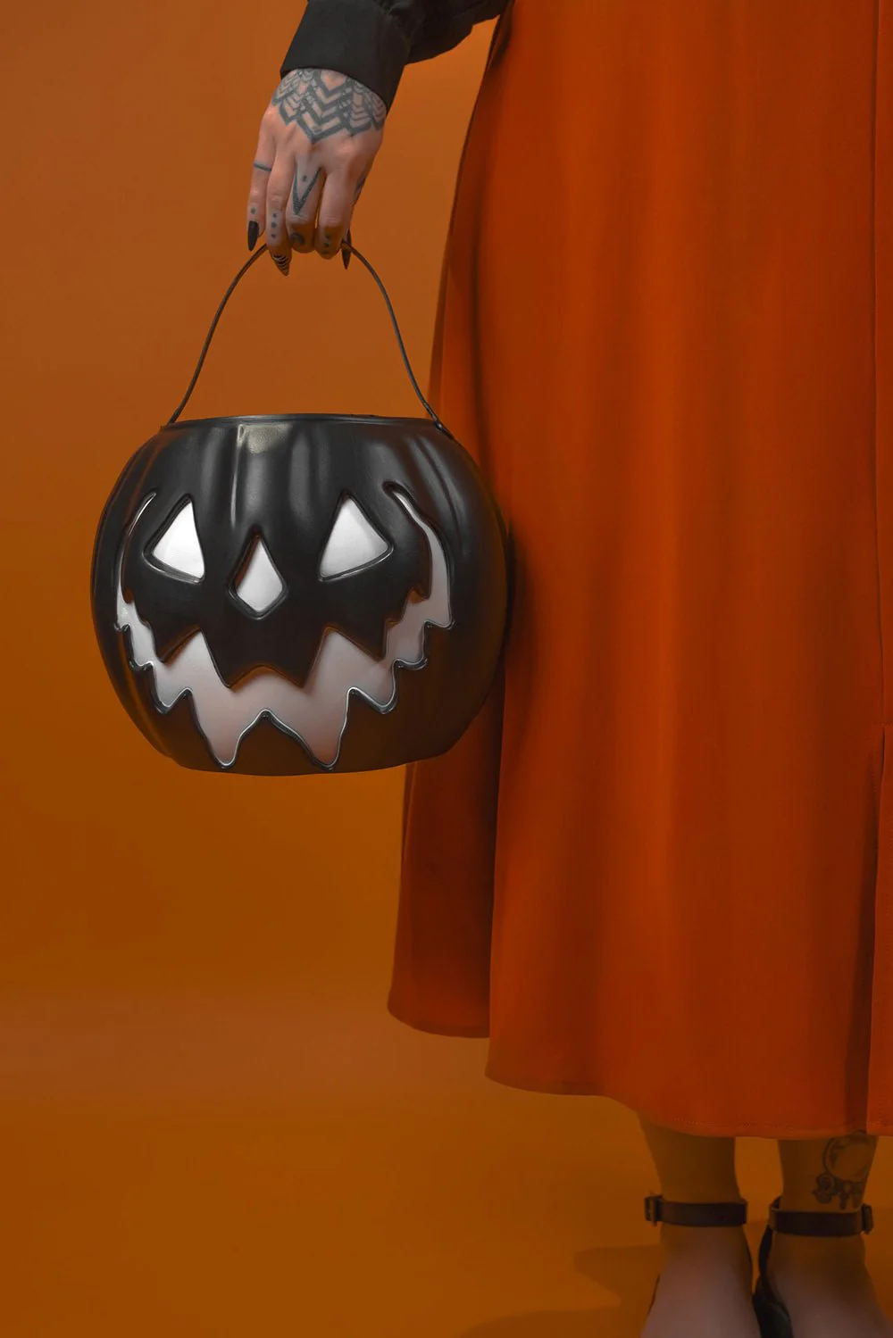 Haunted Hallows Pumpkin Pail [BLACK] - Image 7