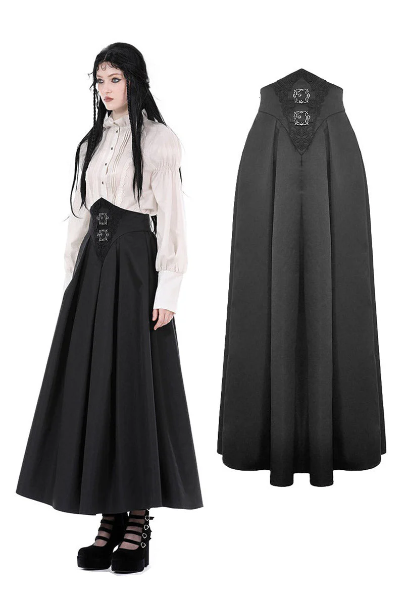 Corseted Waist Maxi Skirt [With Pockets] - Image 5