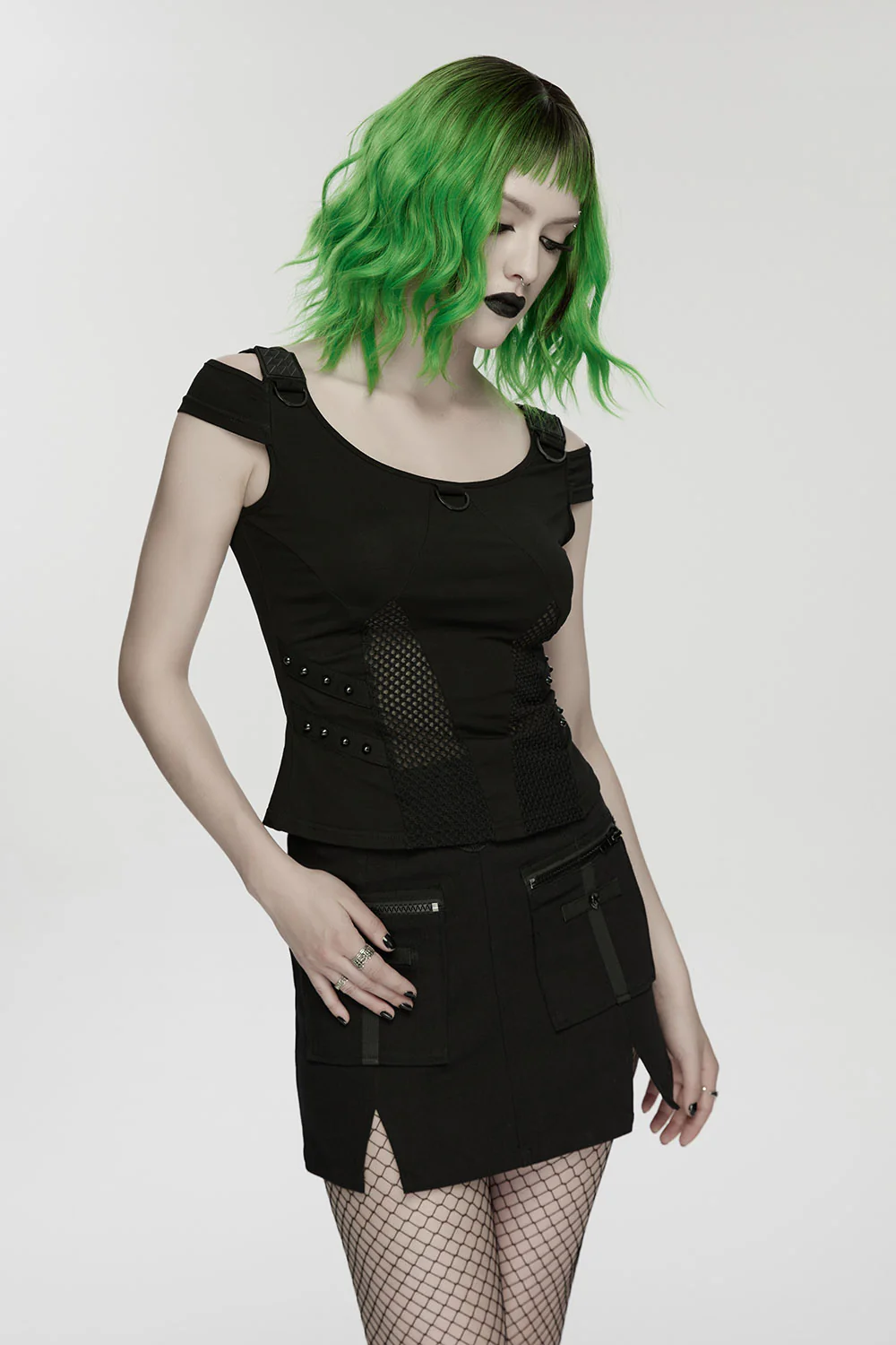 Cosmos Cold Shoulder Cotton Top - Image 2