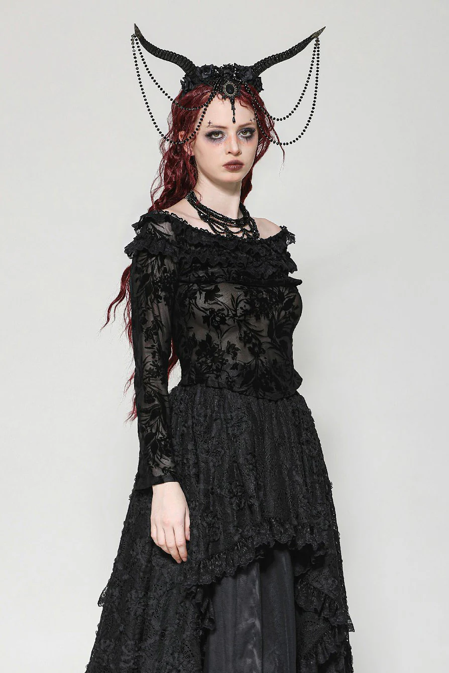 Cottage Witch Long Sleeve Top