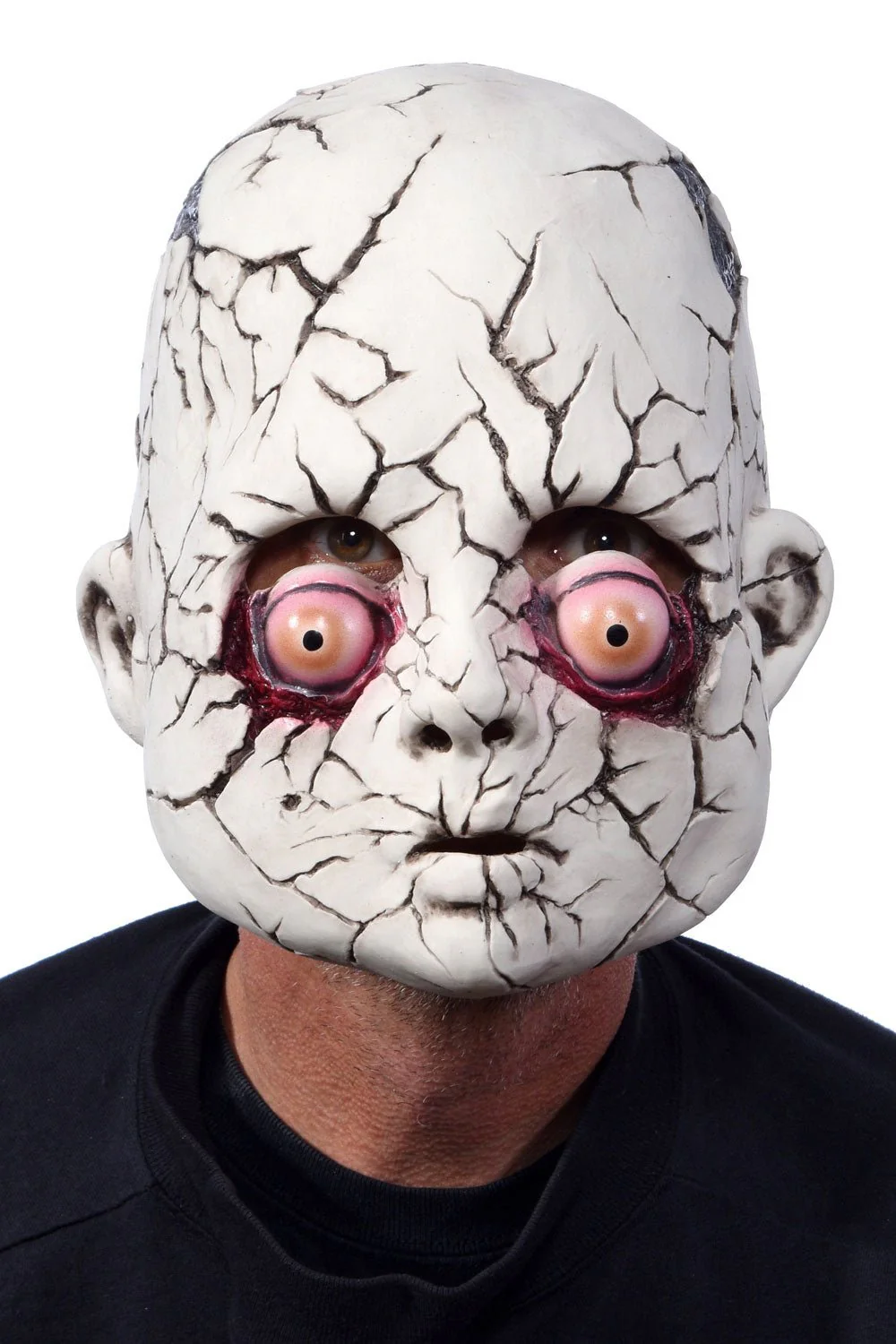 Crack Baby Doll Latex Mask - Image 2