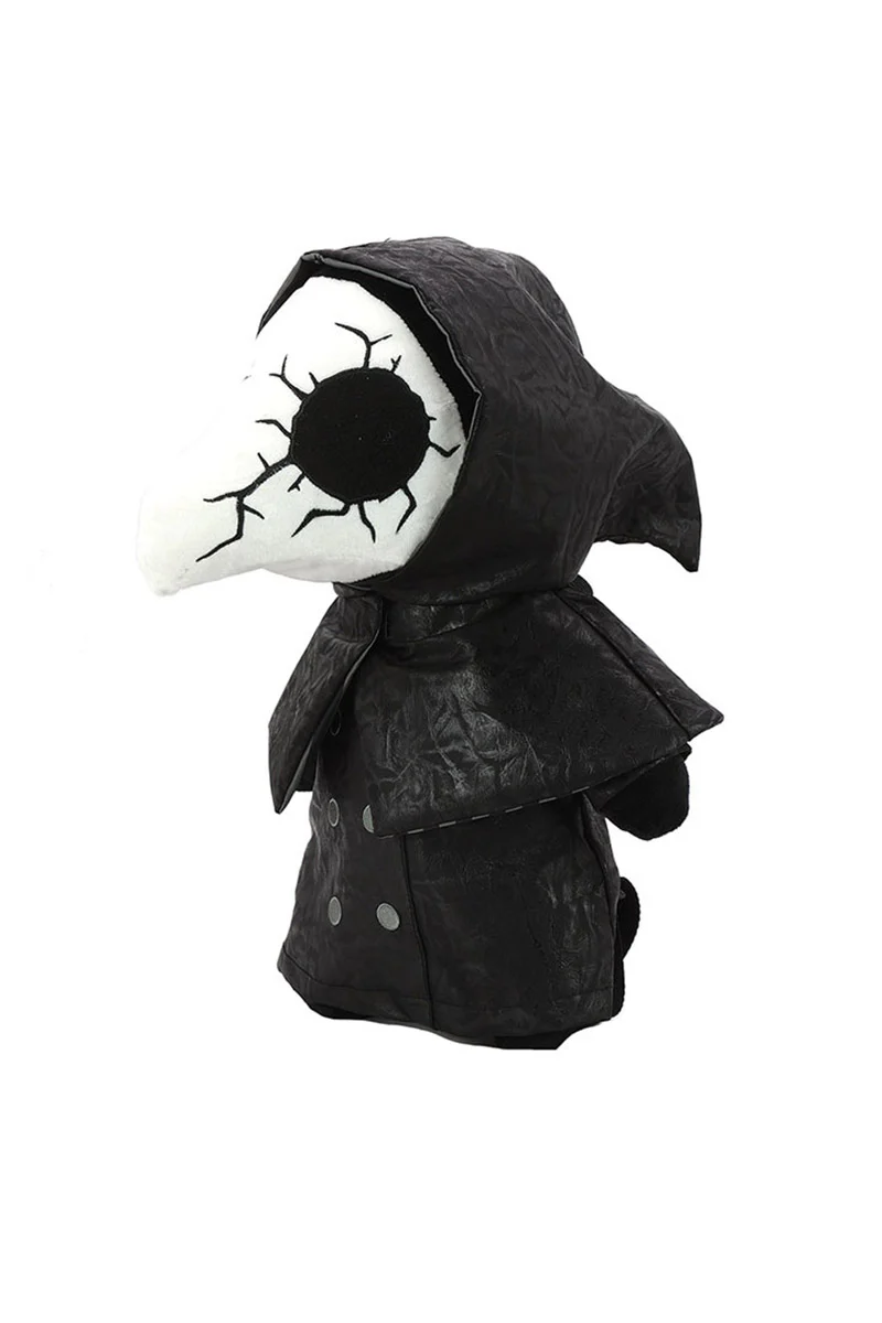 Cracked Mask Plague Doctor Plushy Backpack - Image 3