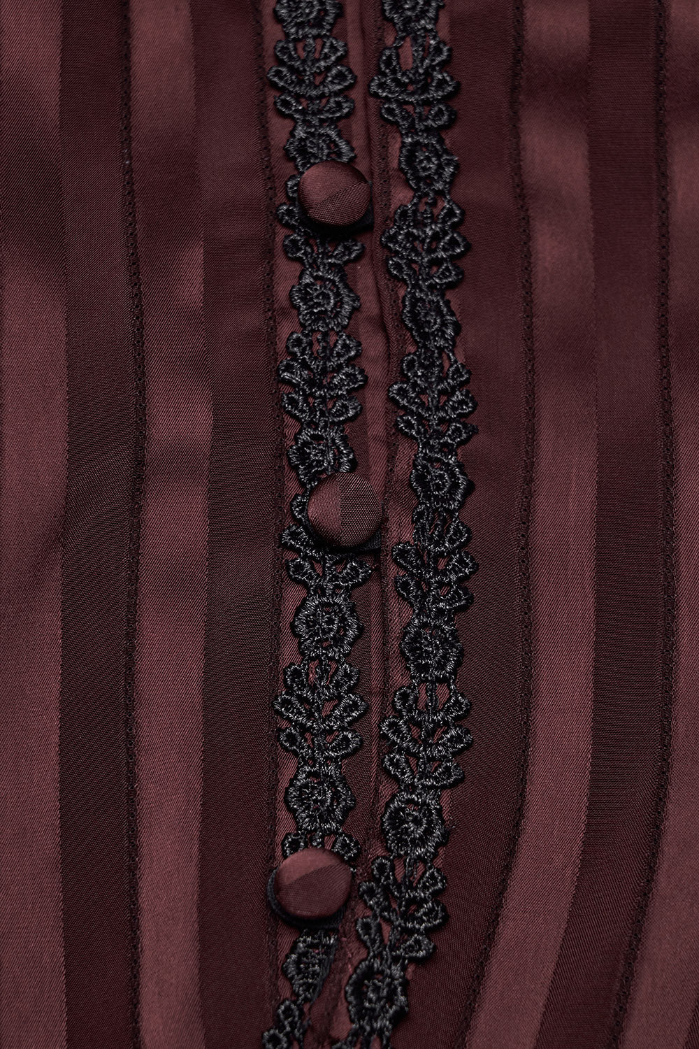 Crimsonlace Puff Sleeve Top [Red Merlot] - Image 9