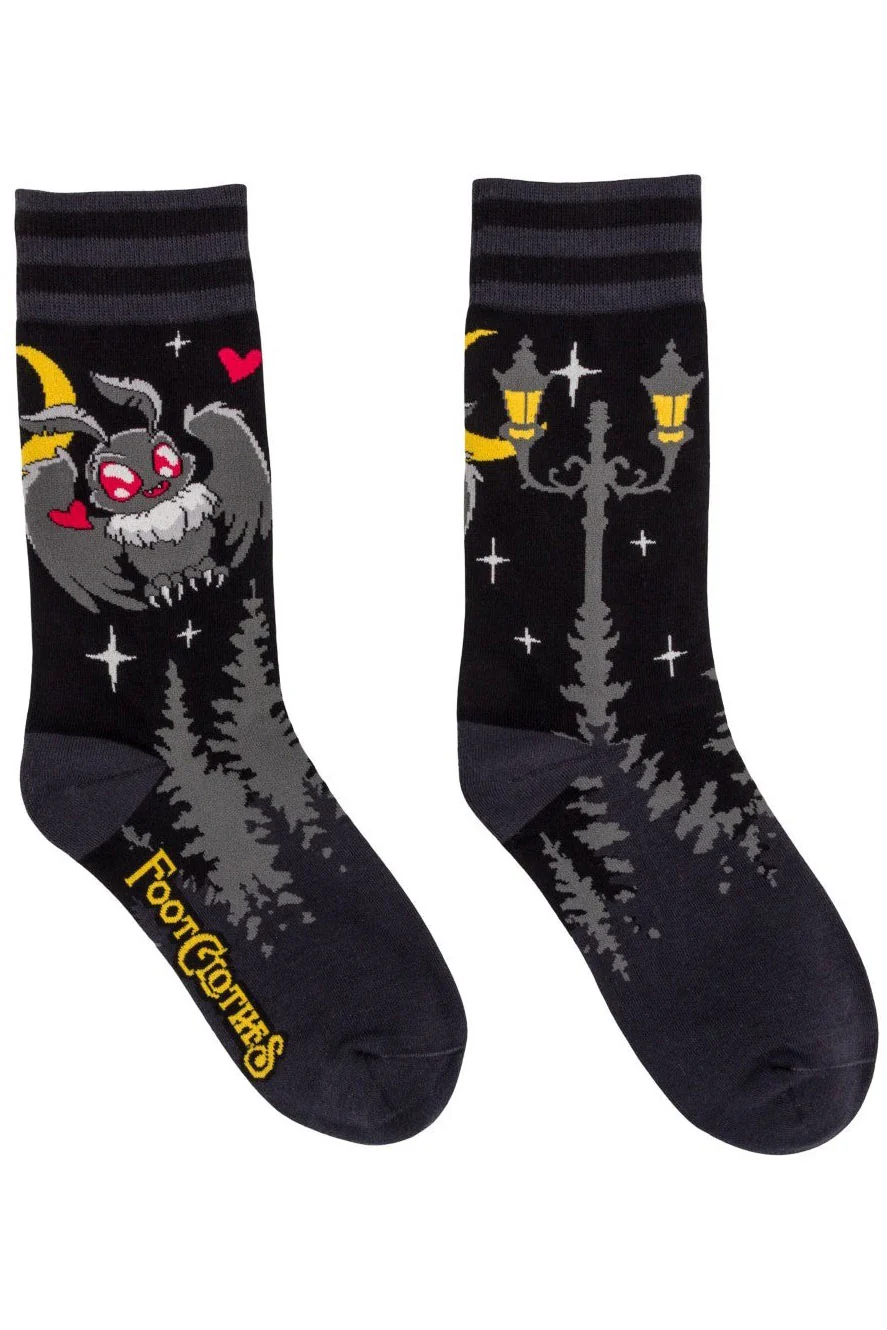 Cute Mothman Crew Socks - Image 2