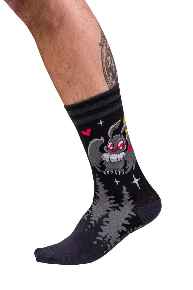 Cute Mothman Crew Socks - Image 7