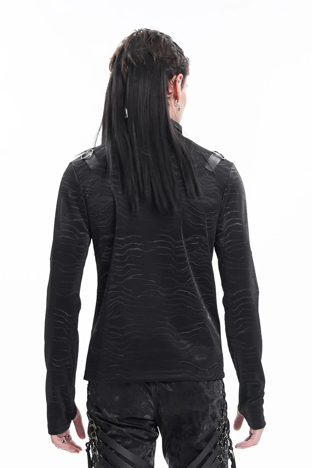 Cyber Punk Turtleneck Top - Image 6
