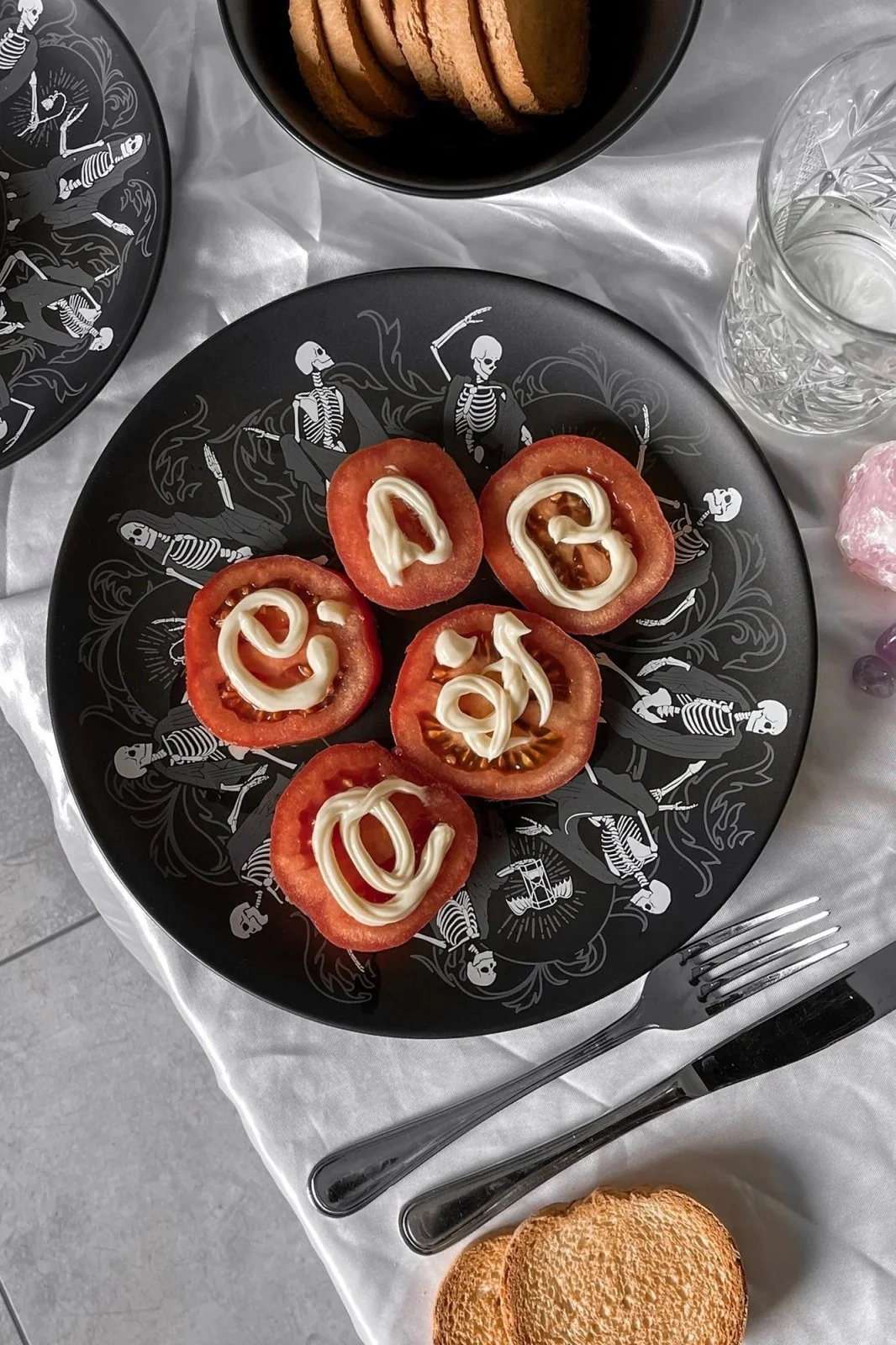 Danse Macabre Dinner Plate - Image 2