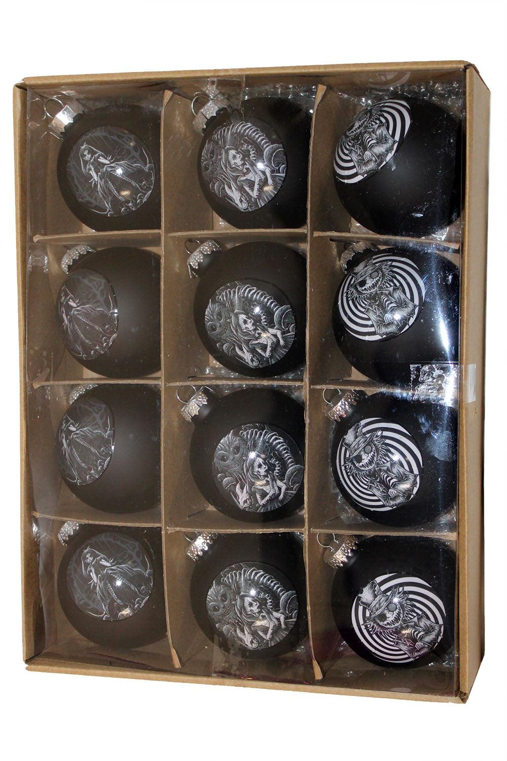 Dark Alice in Wonderland Xmas Baubles Ornaments [Set of 12] - Image 7