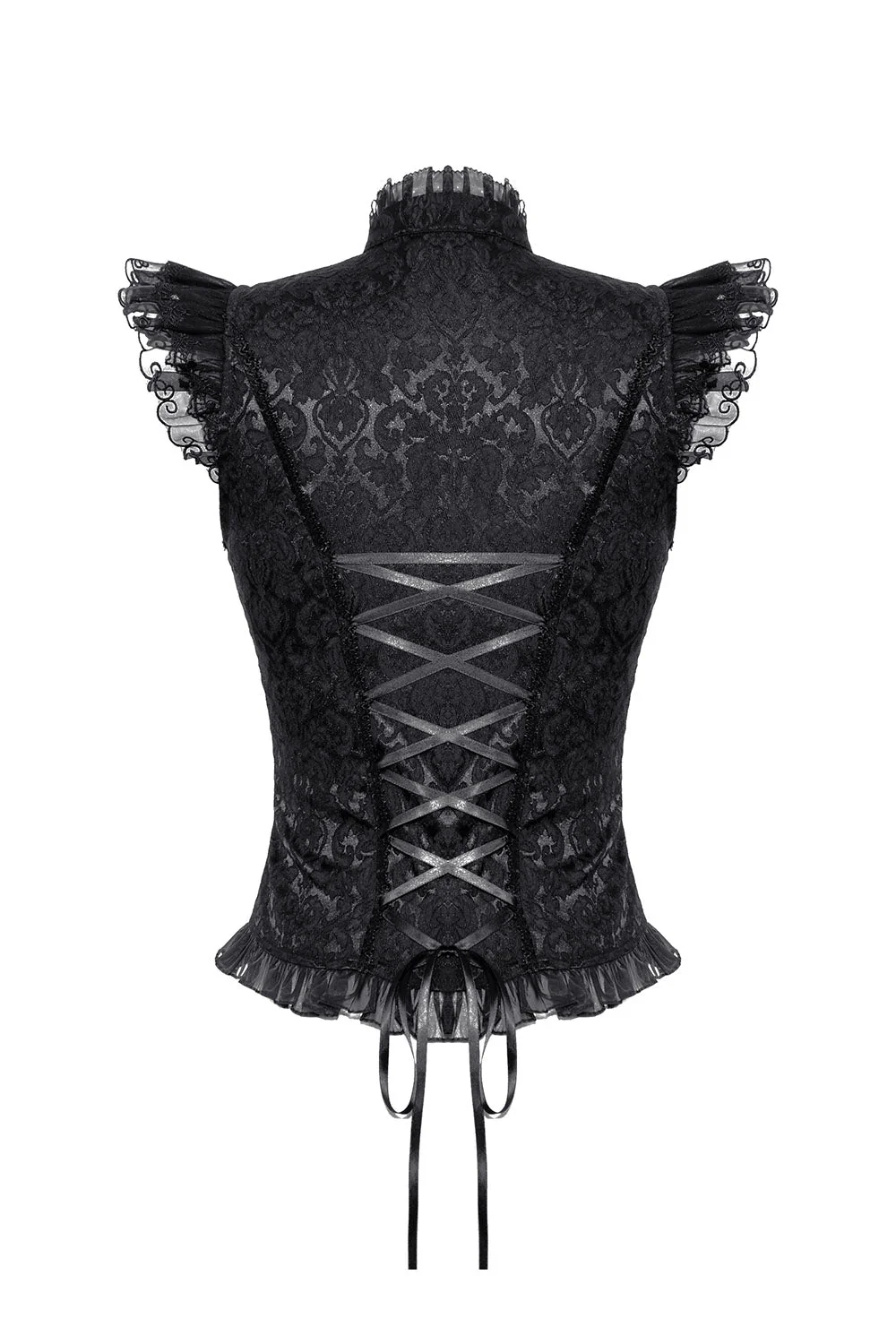 Dark Daiquiri Vintage Goth Top - Image 2