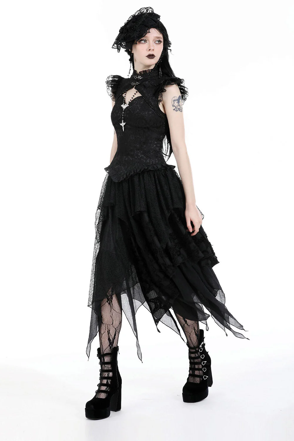 Dark Daiquiri Vintage Goth Top - Image 5