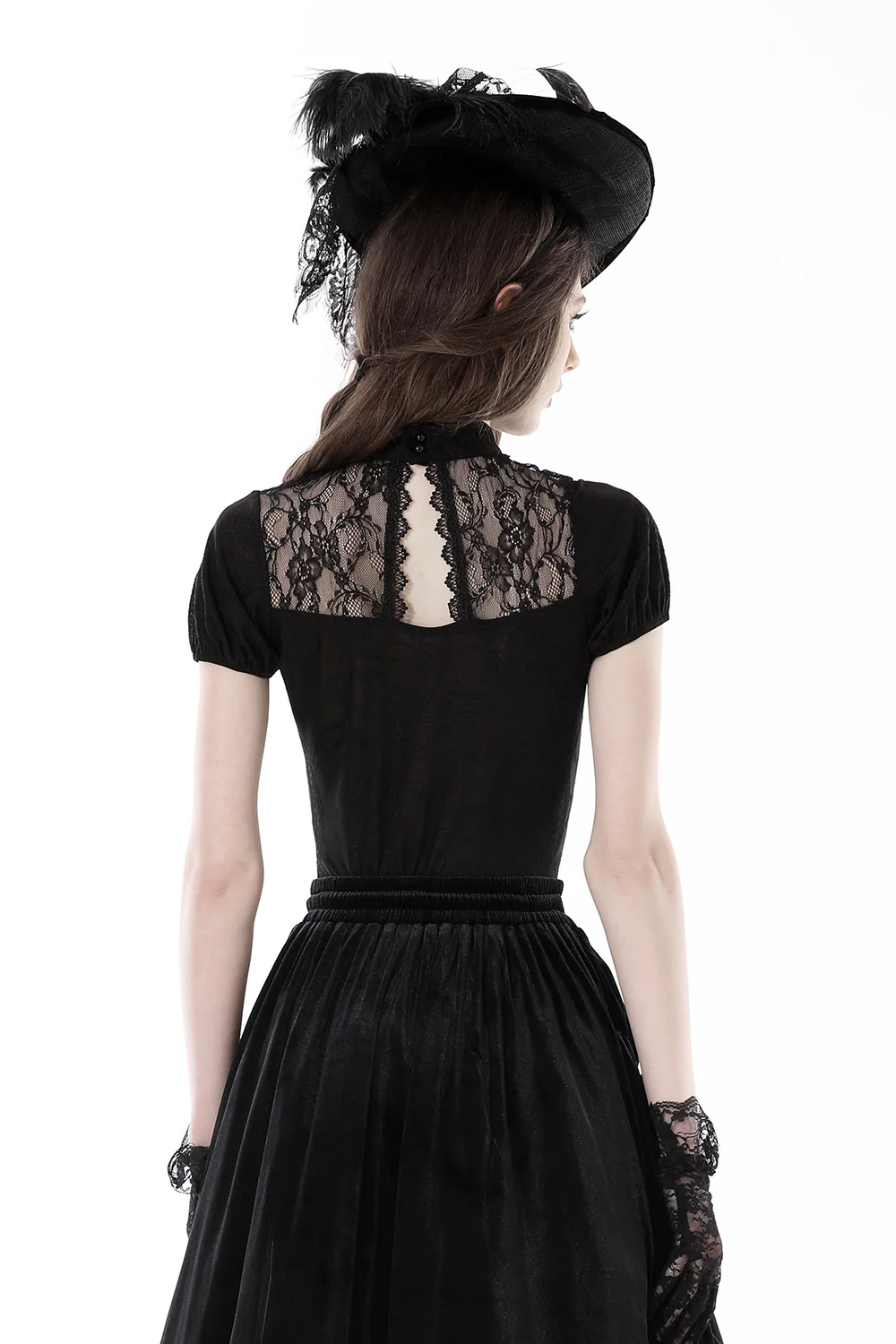 Dark Enchantments Damask Top - Image 5
