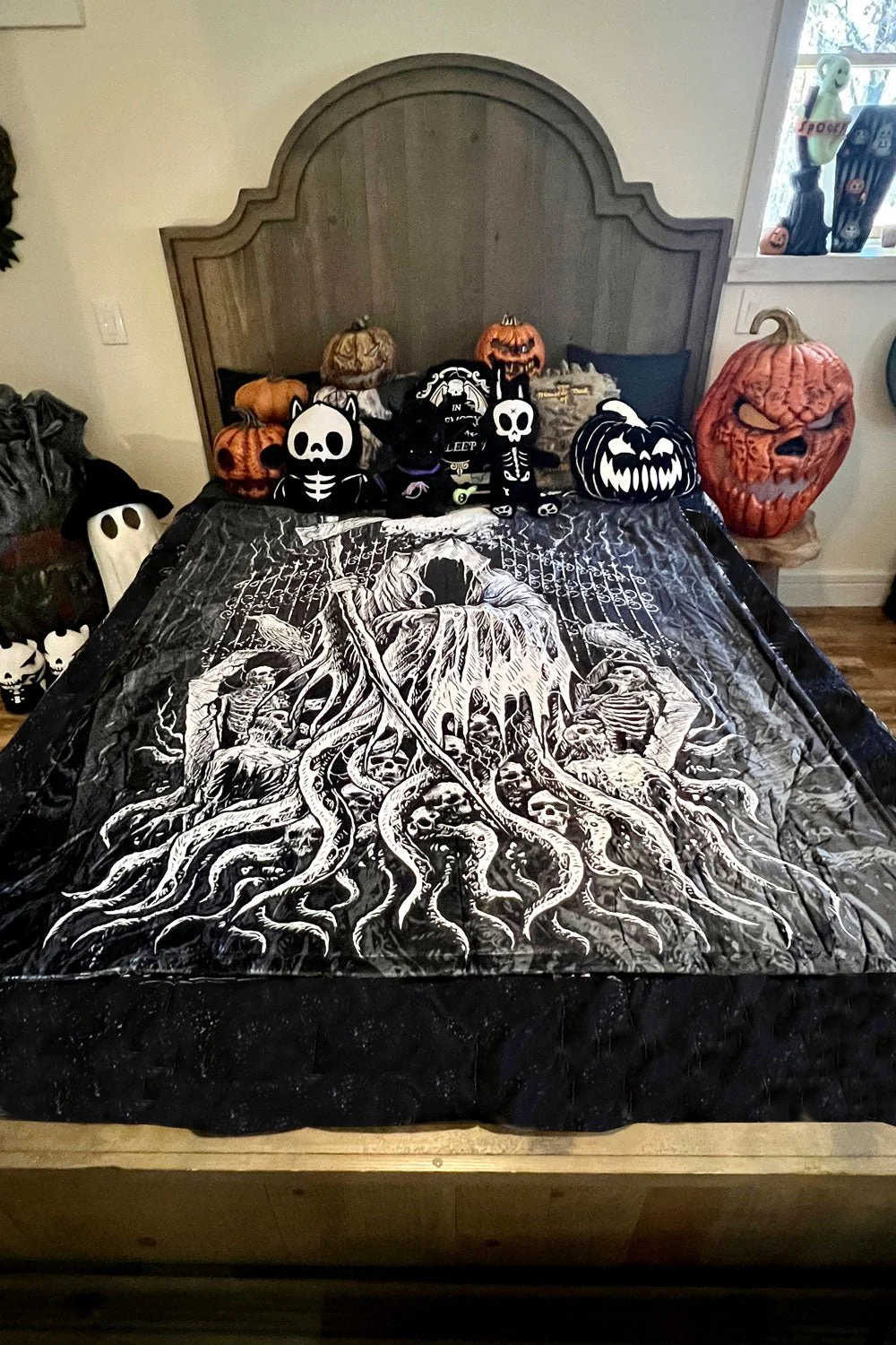 Dark Force Reaper Throw Blanket - Image 6