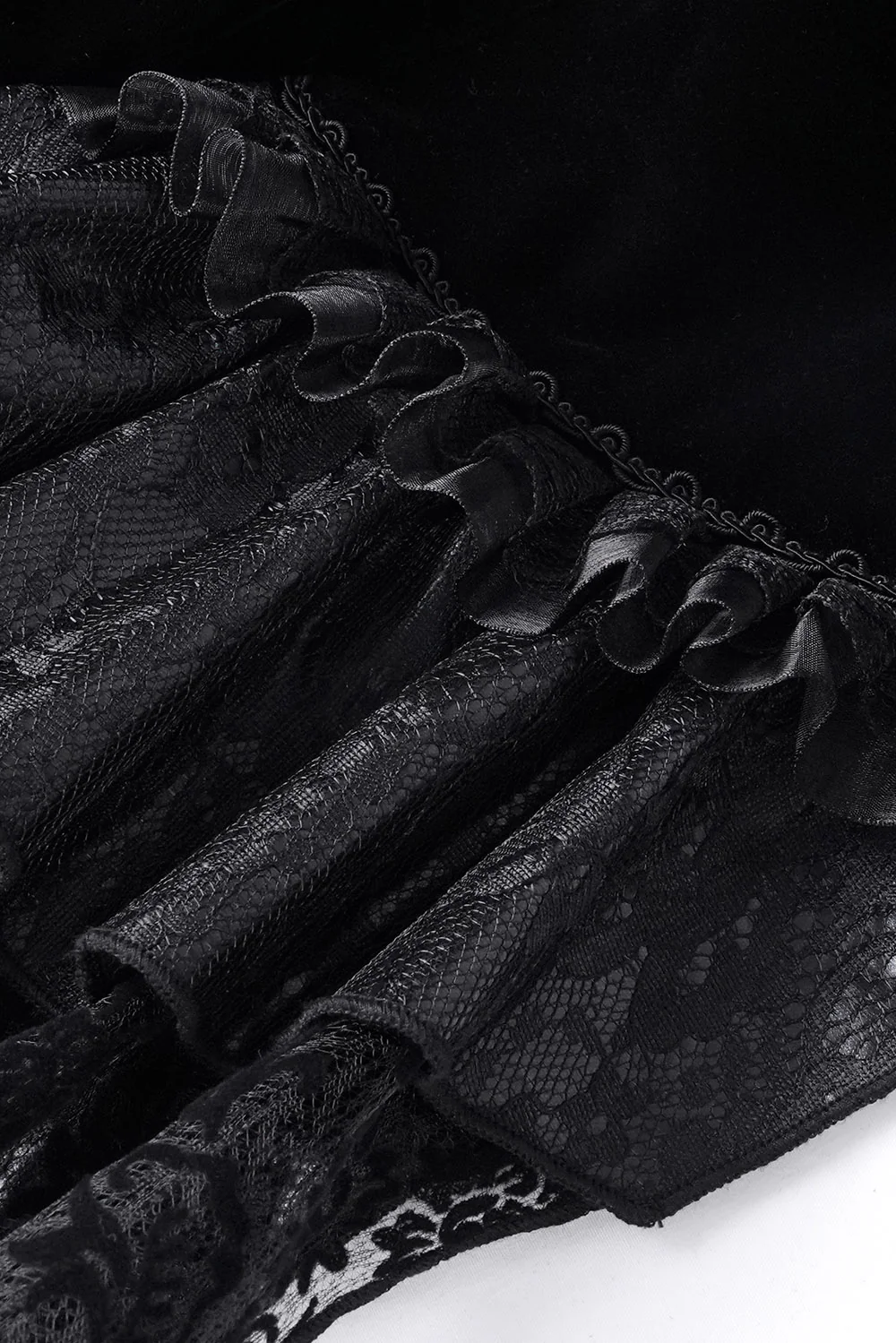 Dark Majesty Gothic Layered Velvet Coat [No Restocks] - Image 10
