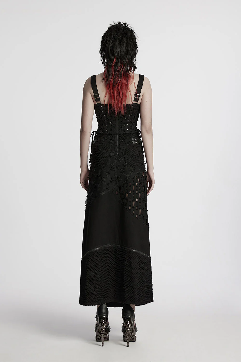 Dark Prophecy Leg Slit Skirt [Turns Into a Mini Skirt] - Image 5
