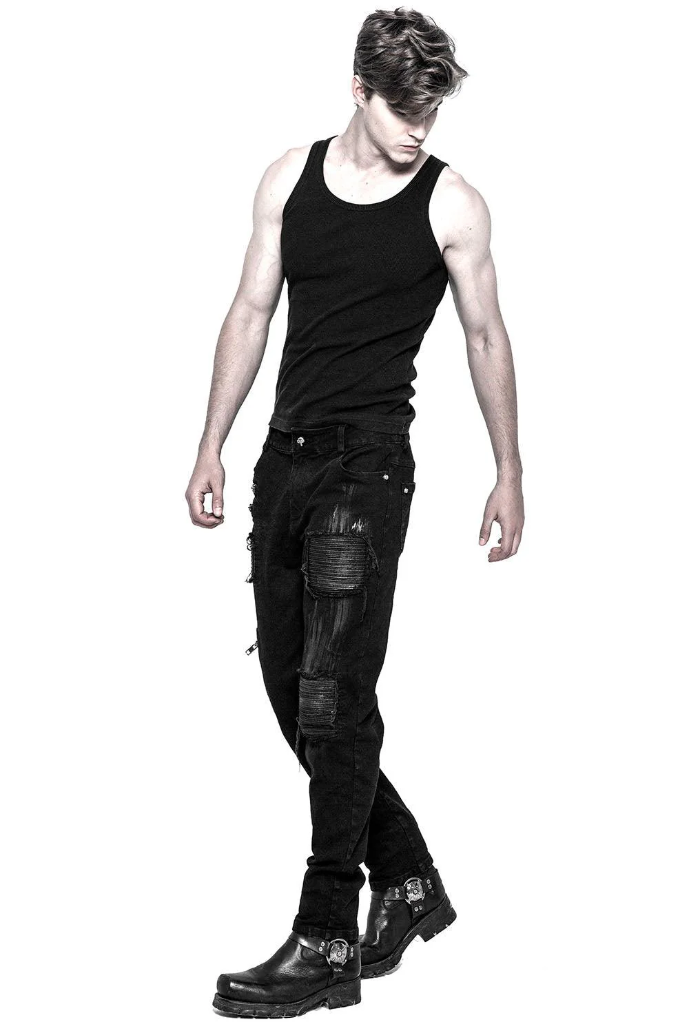 Dark Rider Patch Pants - Image 3