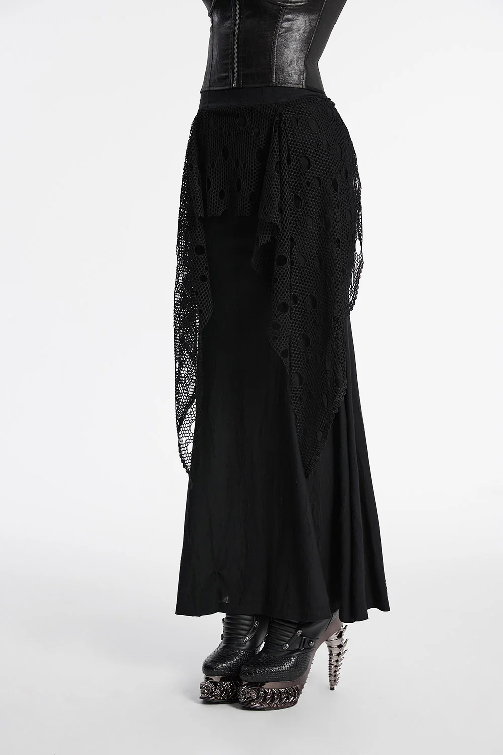 Dark Siren Maxi Mermaid Skirt - Image 3