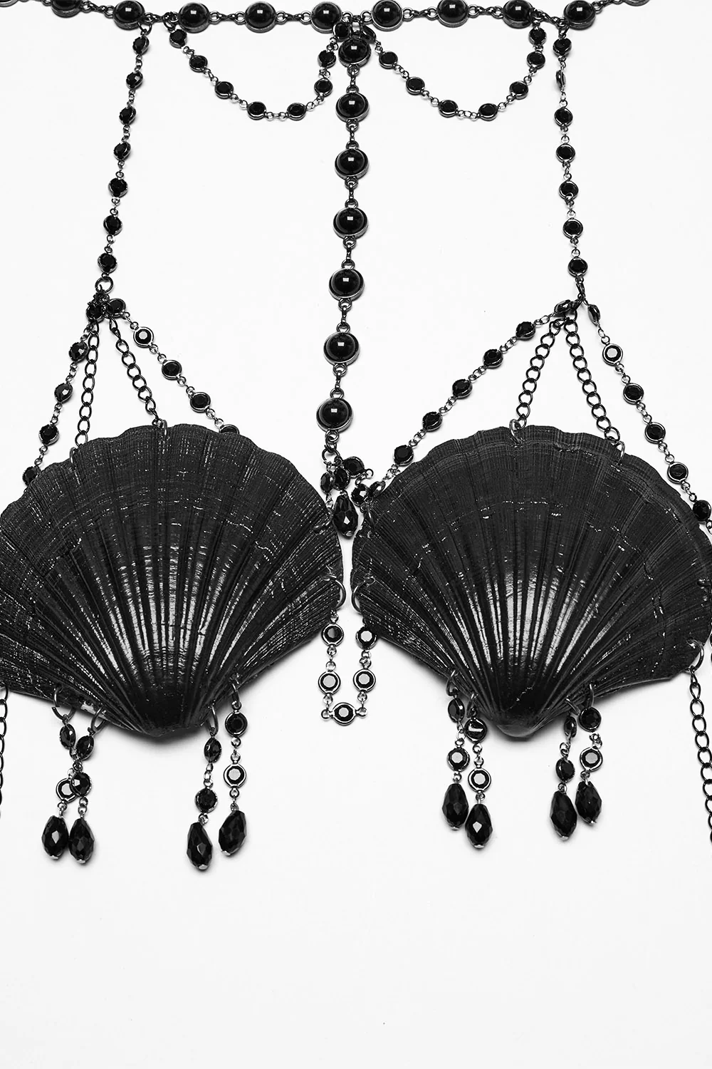 Dark Siren Seashell Chain Harness - Image 8