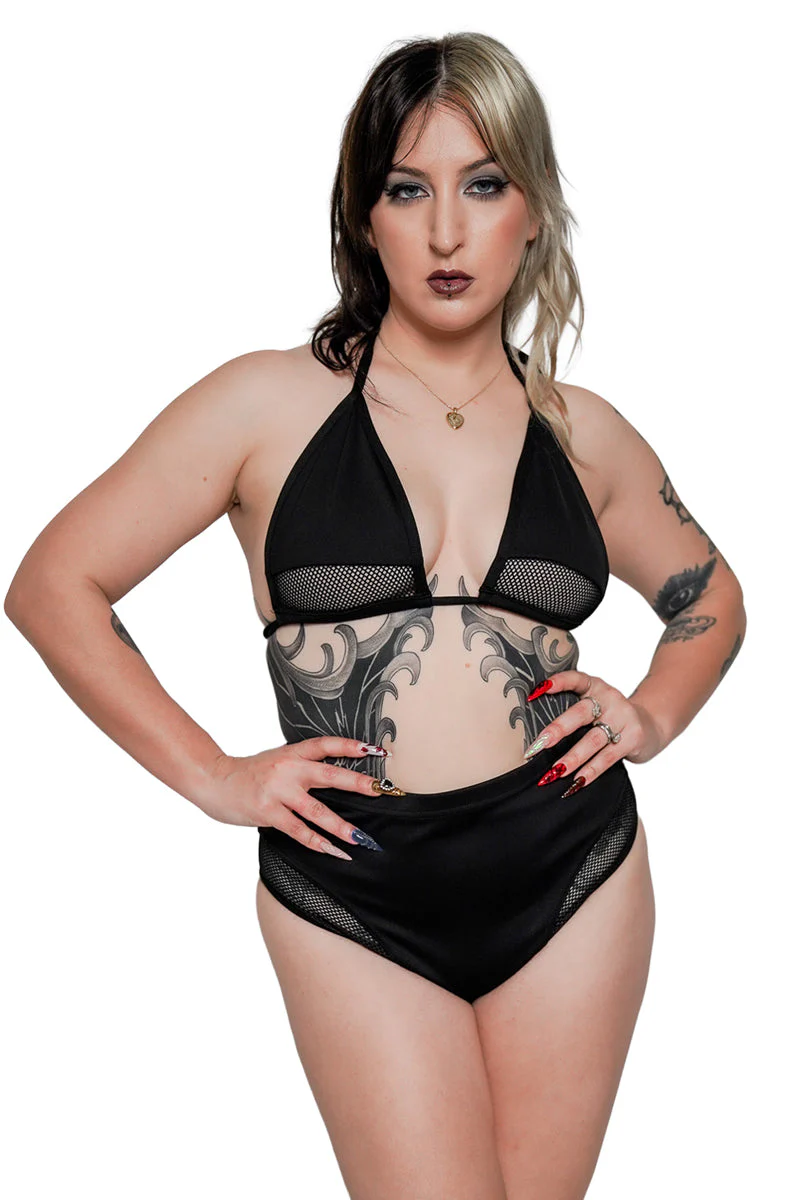 Dark Wave Bikini Top - Image 4