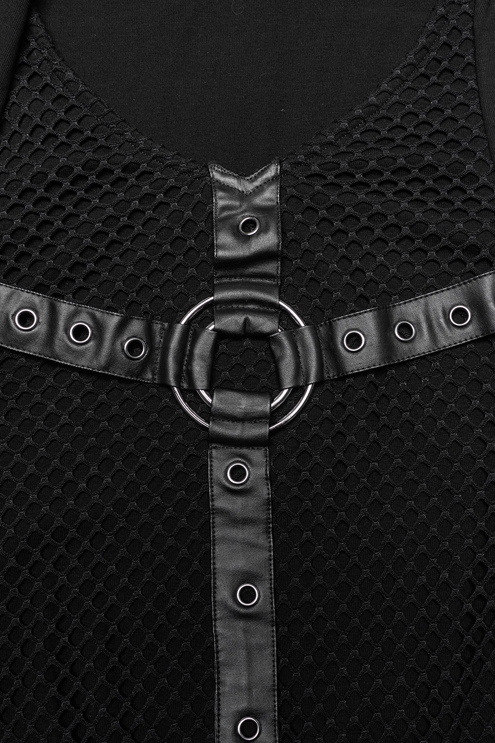 Darkwave Cyber Tech Hooded Tank Top - Image 6