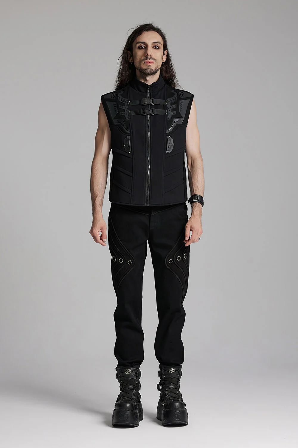 Darkwear Matrix Armored Biker Vest - Image 3