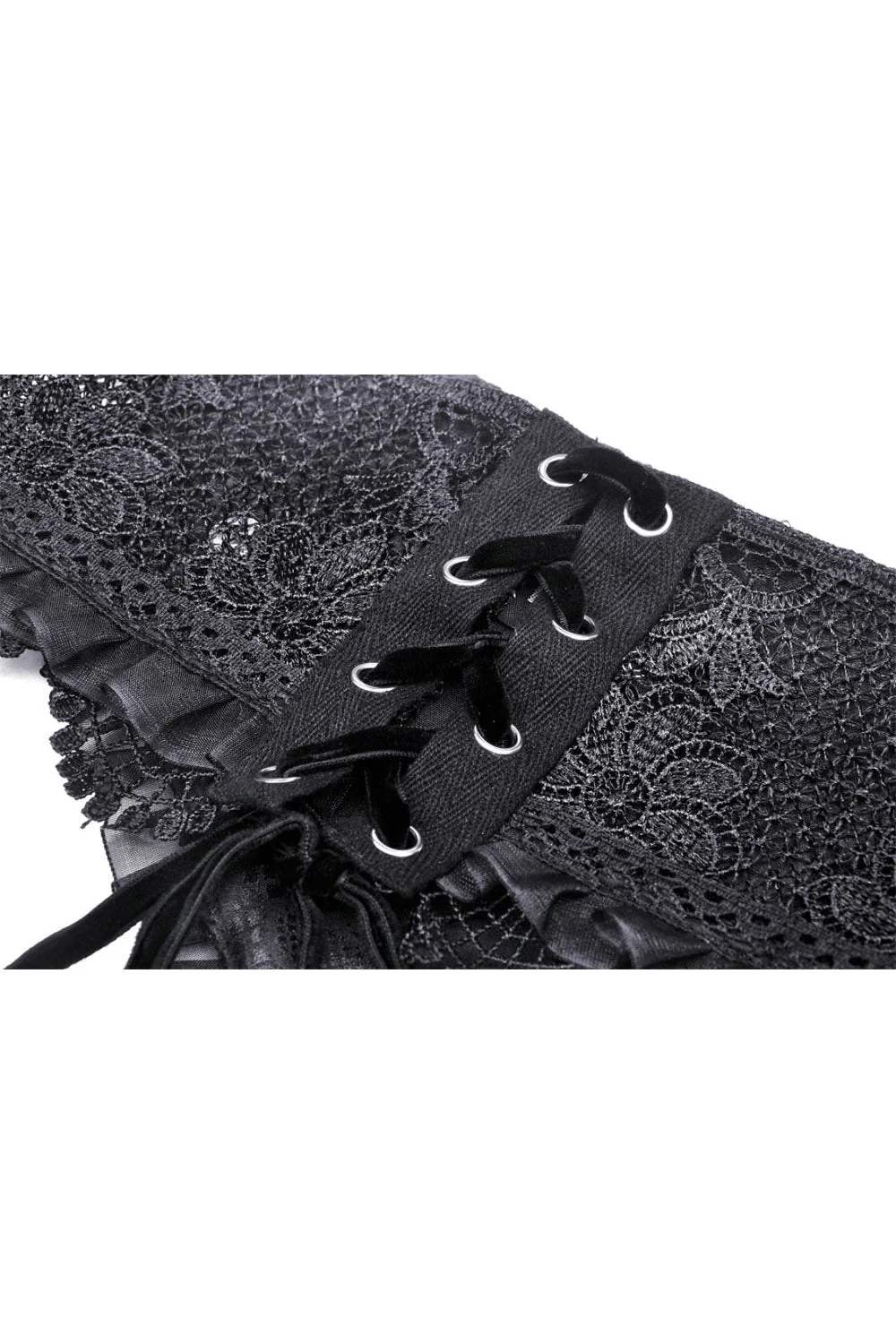 Dead Bouquet Embroidered Corset - Image 9
